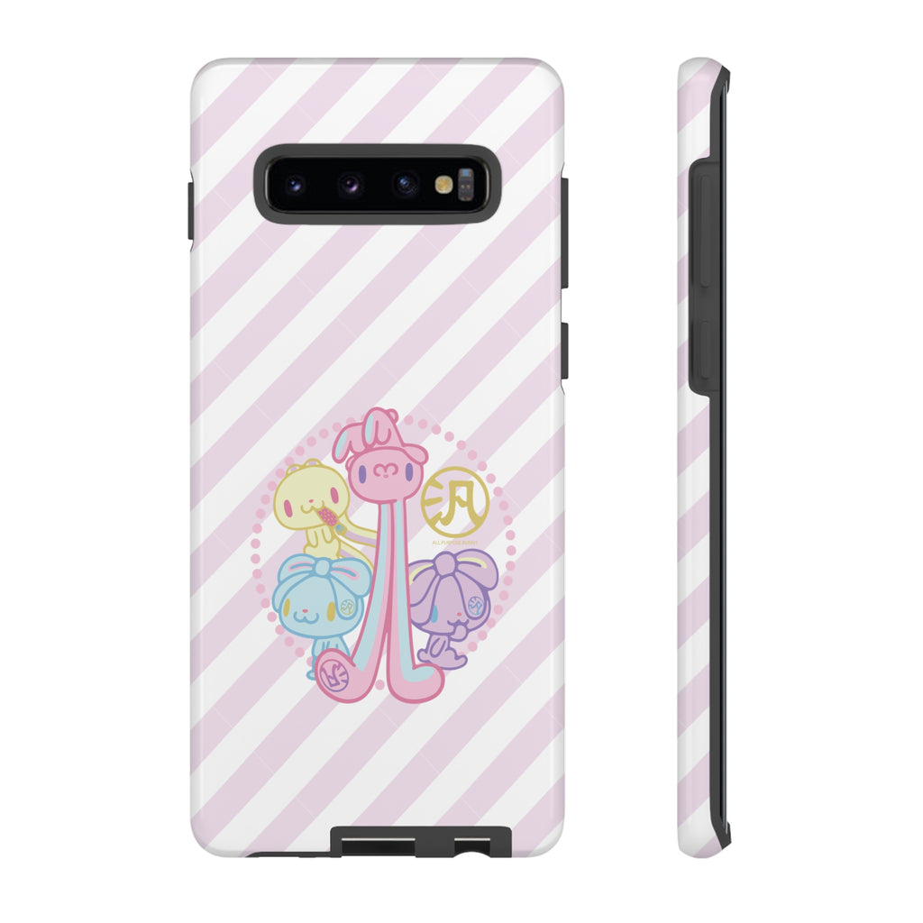 All Purpose Bunny Group Pastel Phone Case