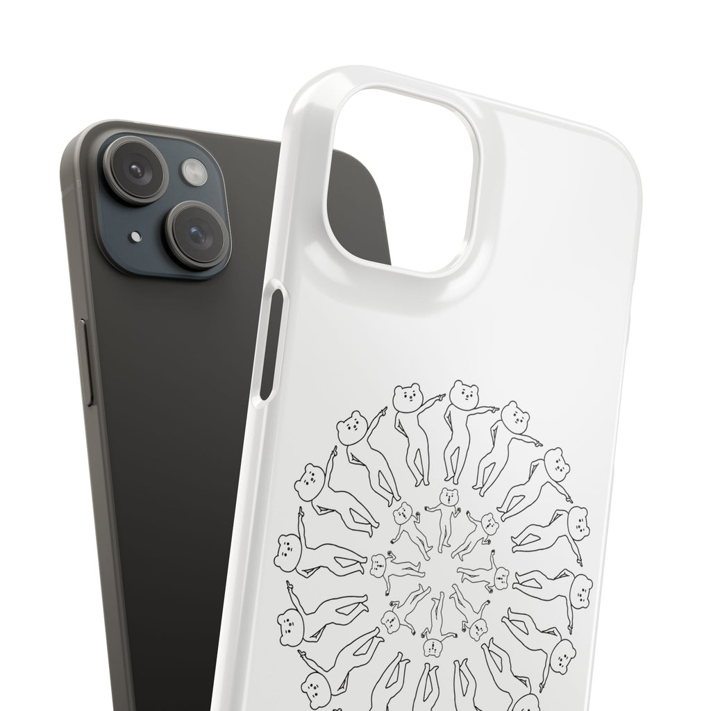 Betakkuma Swirl Pattern Phone Case