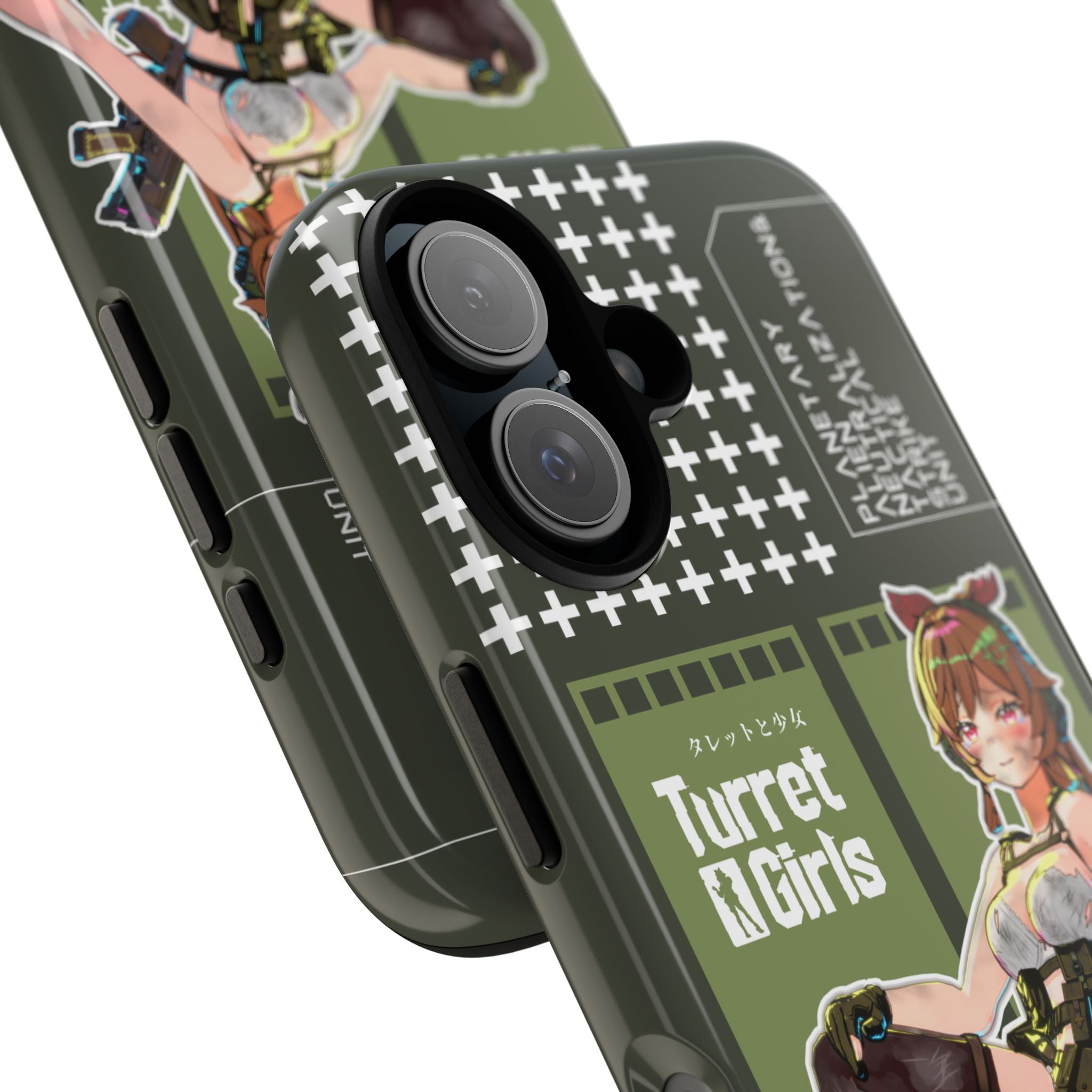 タレットガールズ - ぼろぼろのスマホケース