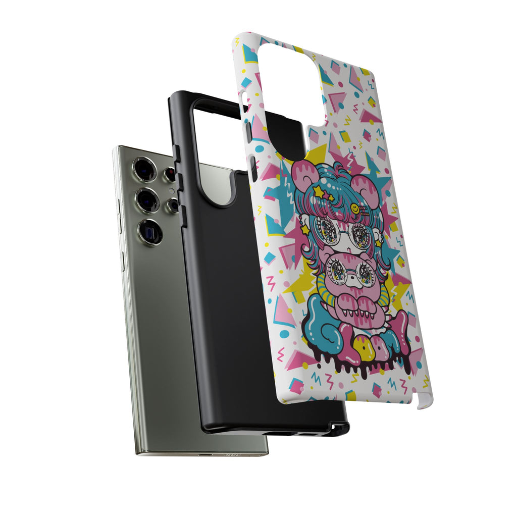 YURIE SEKIYA X GLOOMY BEAR ⭐️ FIRE GIRL PHONE CASE