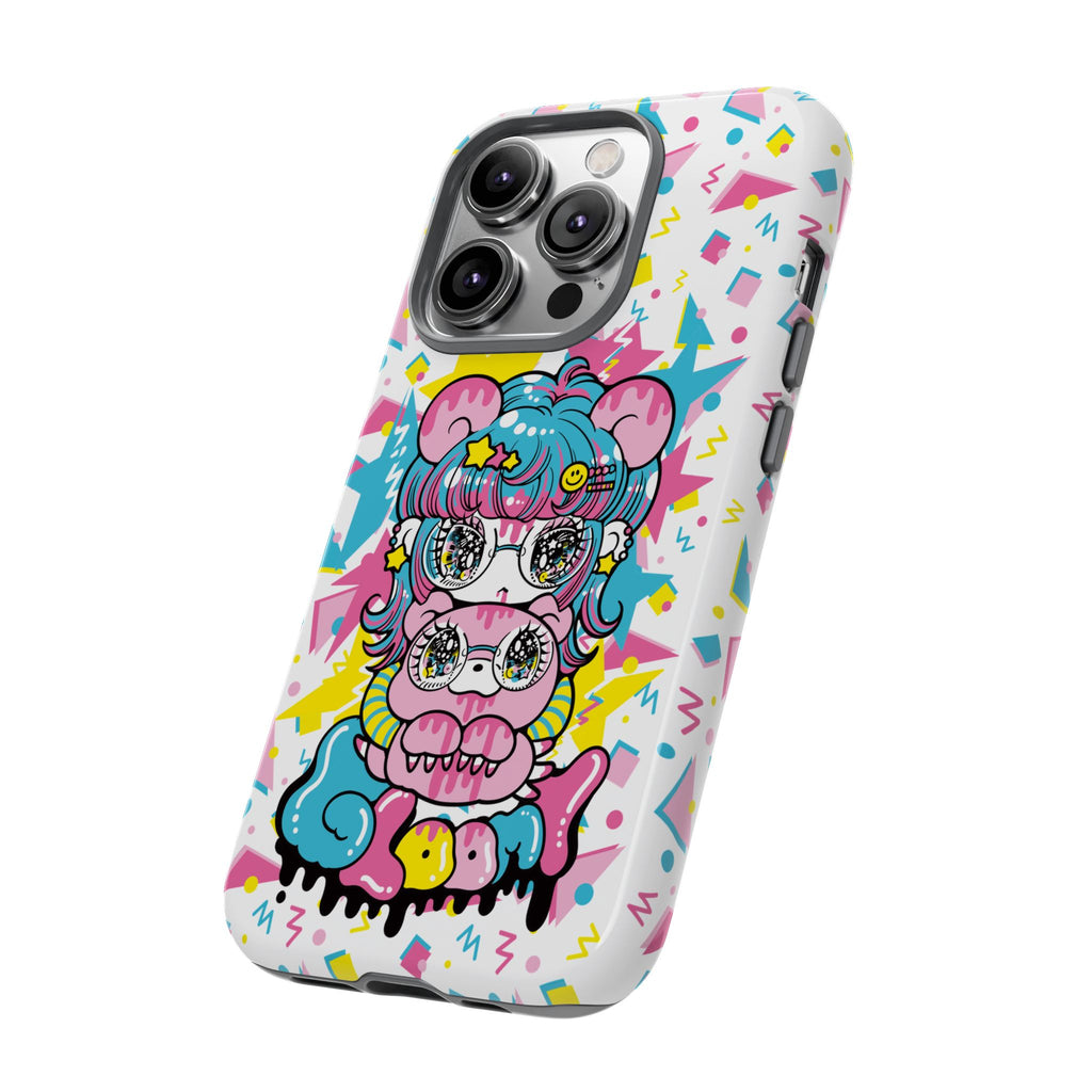 YURIE SEKIYA X GLOOMY BEAR ⭐️ FIRE GIRL PHONE CASE