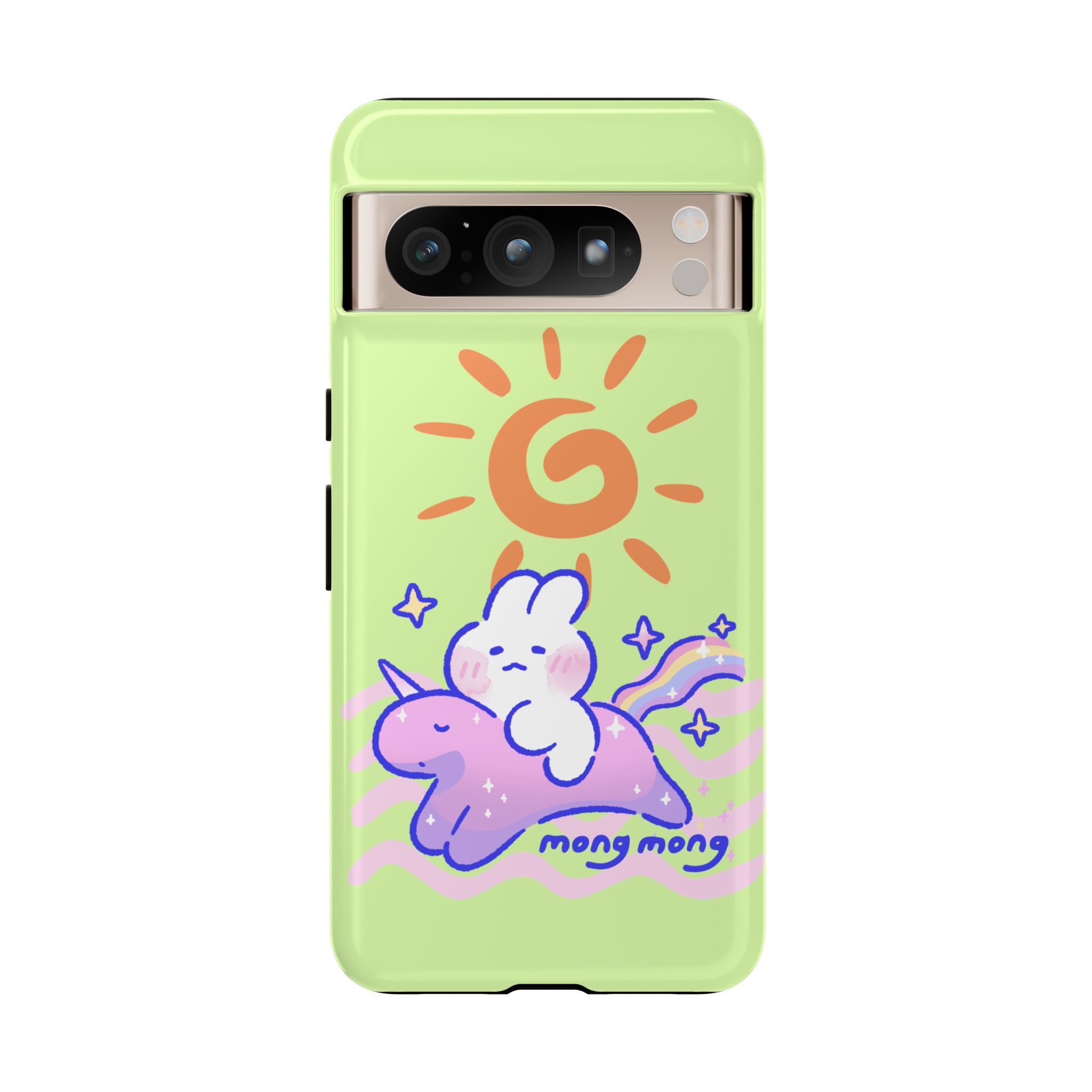 Lovely Mong Mong Ride a Unicorn Phone Case