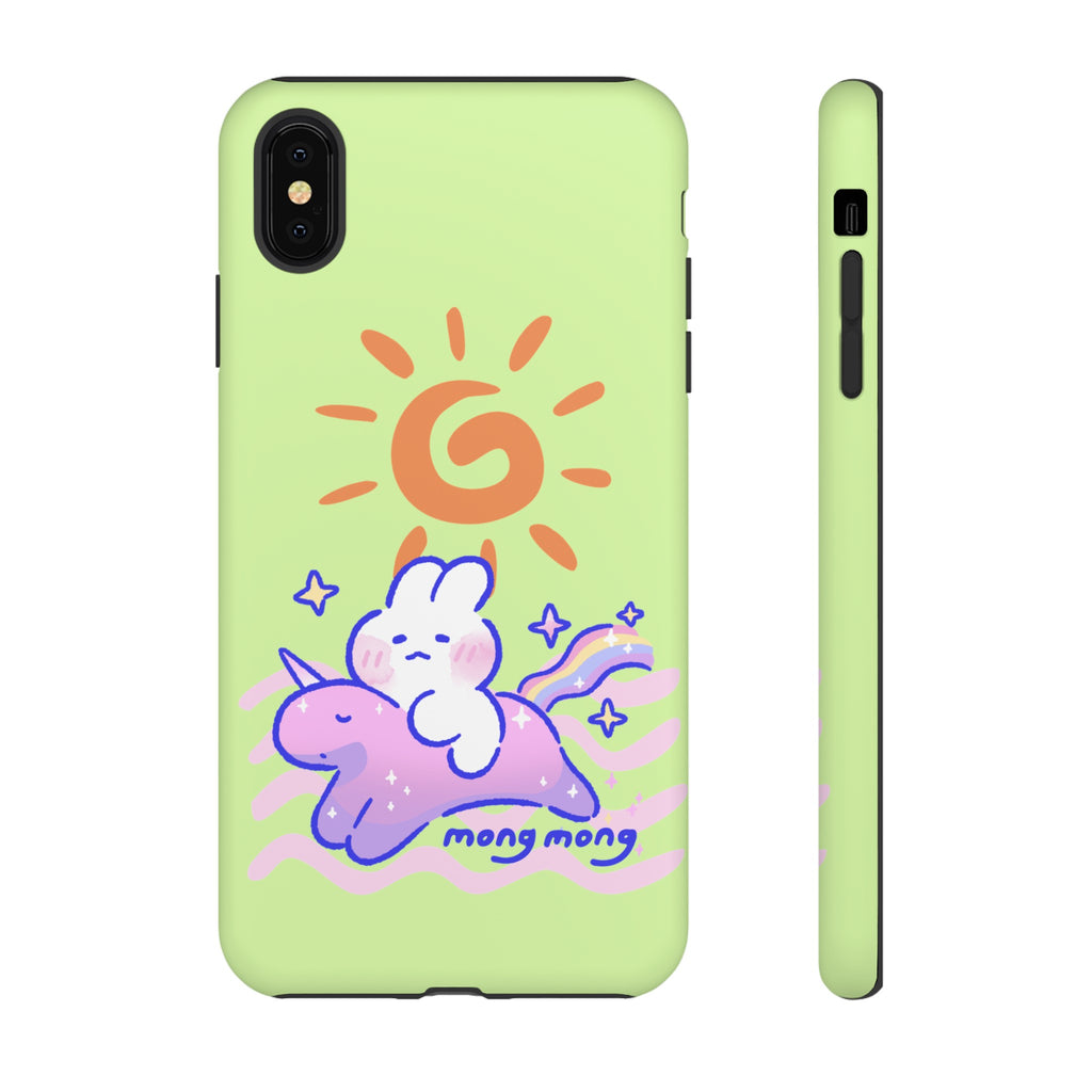Lovely Mong Mong Ride a Unicorn Phone Case