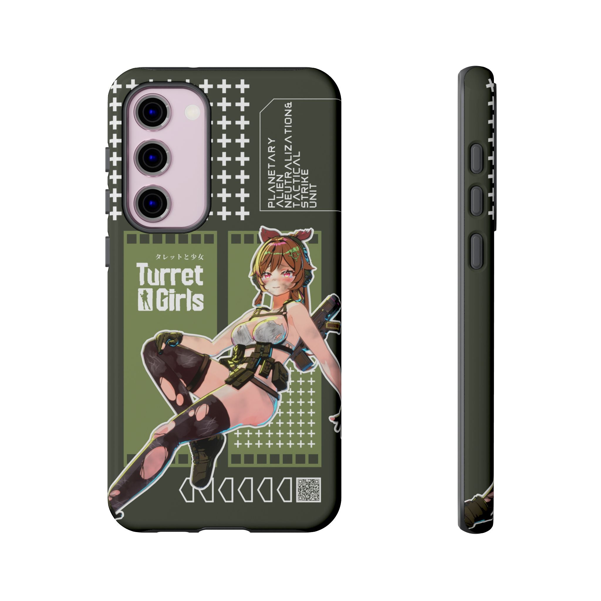 タレットガールズ - ぼろぼろのスマホケース