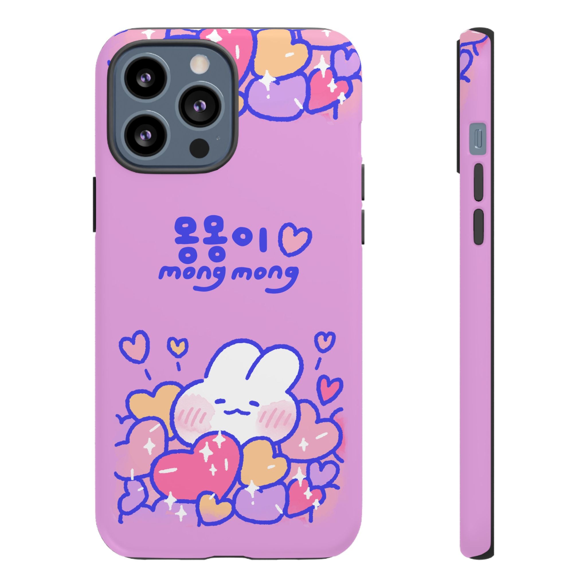 Lovely Mong Mong Heart Bath Phone Case