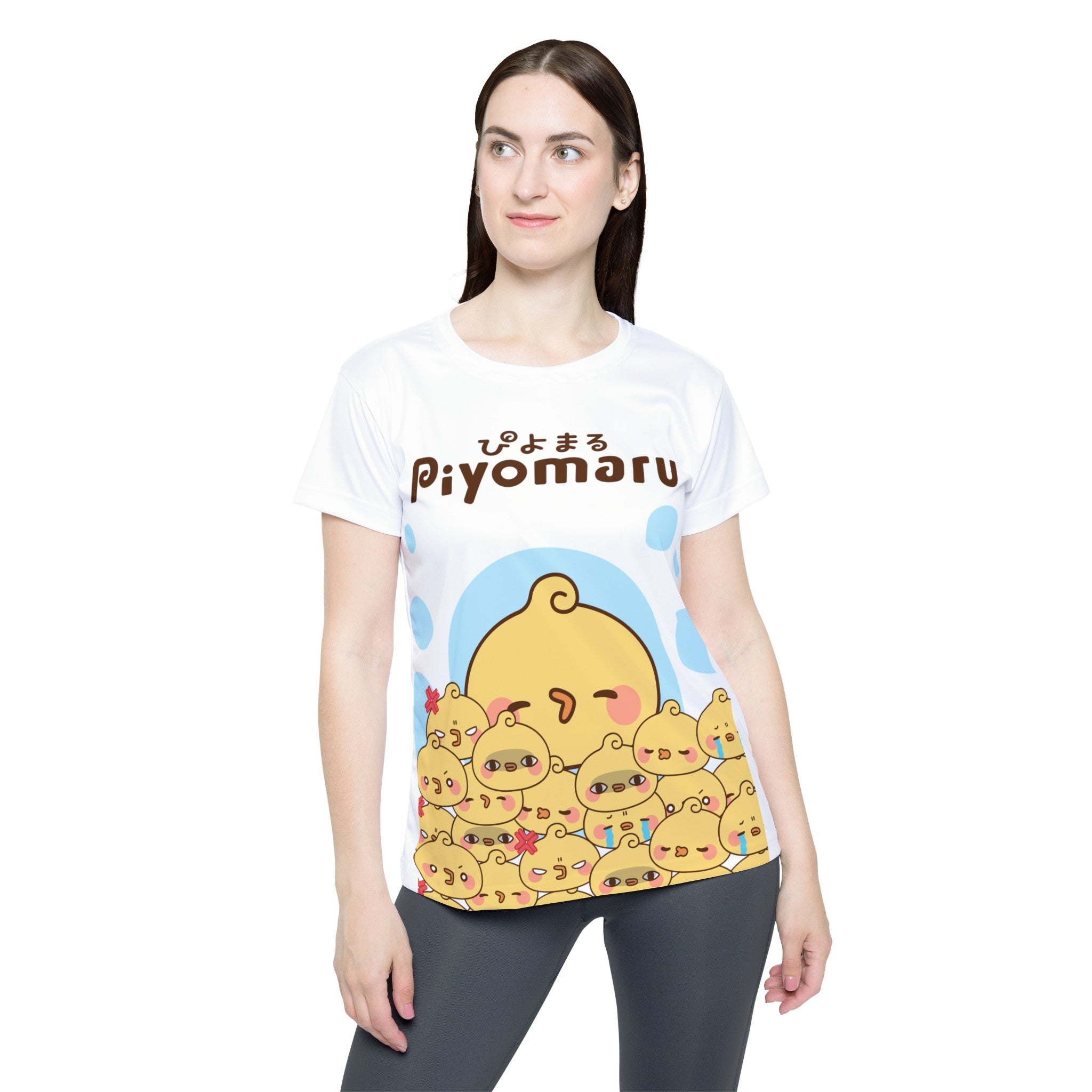 Piyomaru Rubber PiyoParty Giant Print T