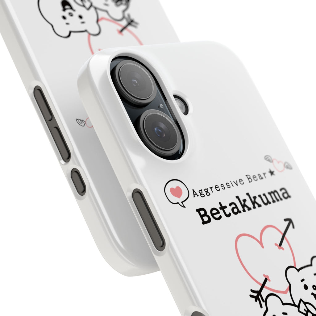 Betakkuma Arrow Heart Phone Case