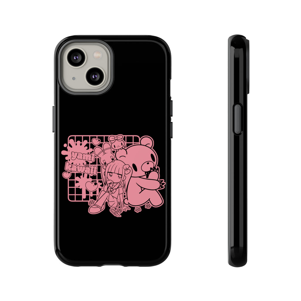 Menherachan X Gloomy Bear Yami Kawaii Phone Case