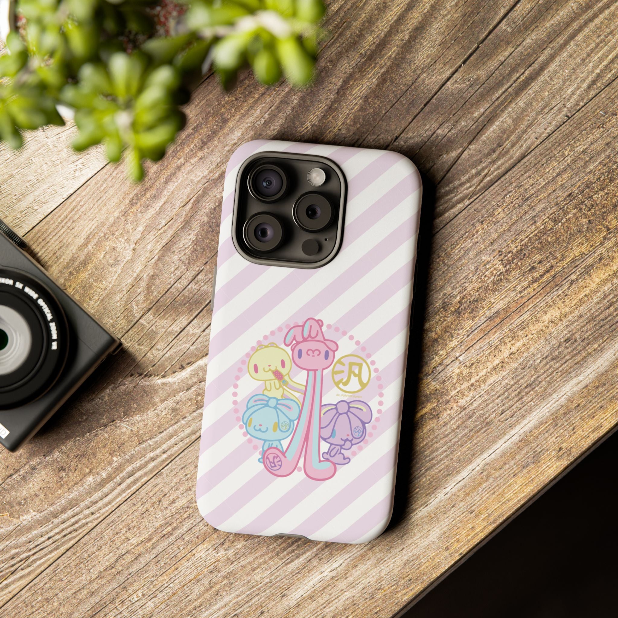 All Purpose Bunny Group Pastel Phone Case