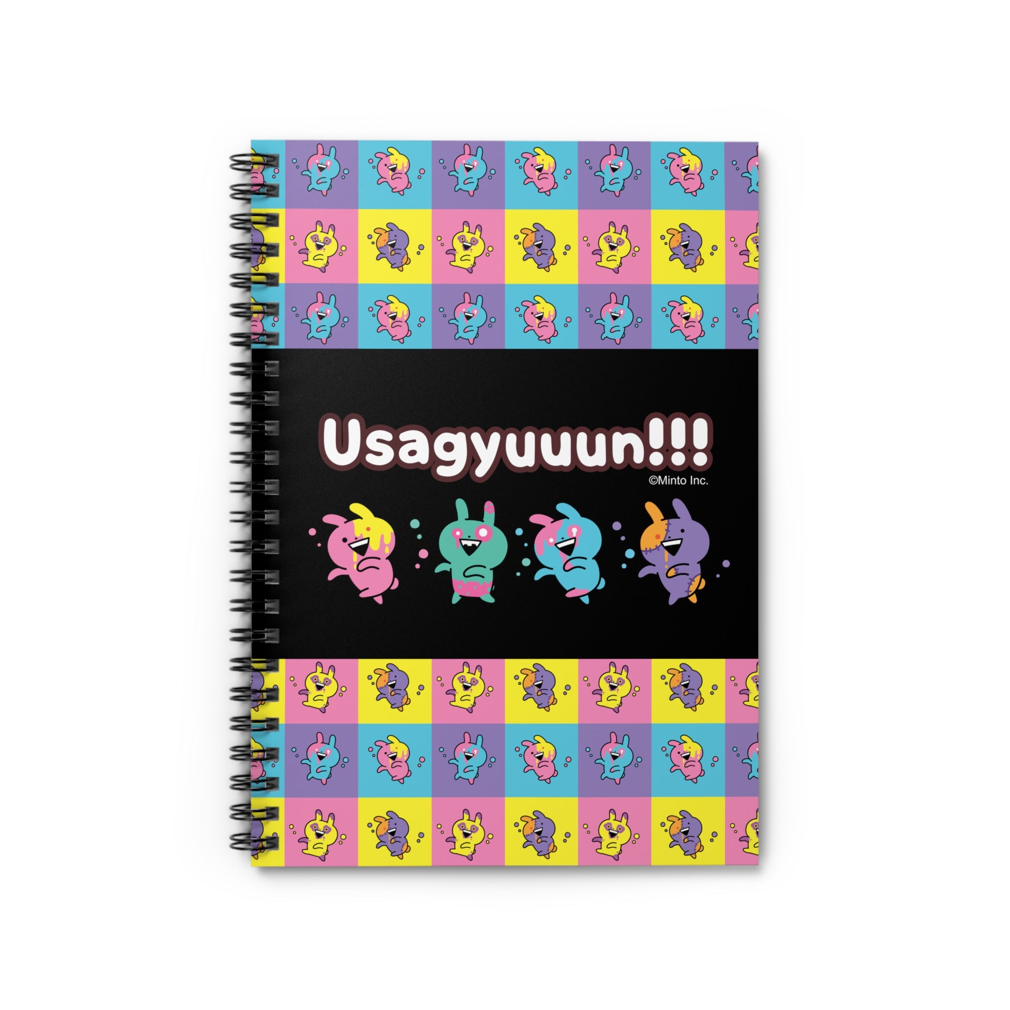 Usagyuuun!!! Zombie - Ruled Line Spiral Notebook