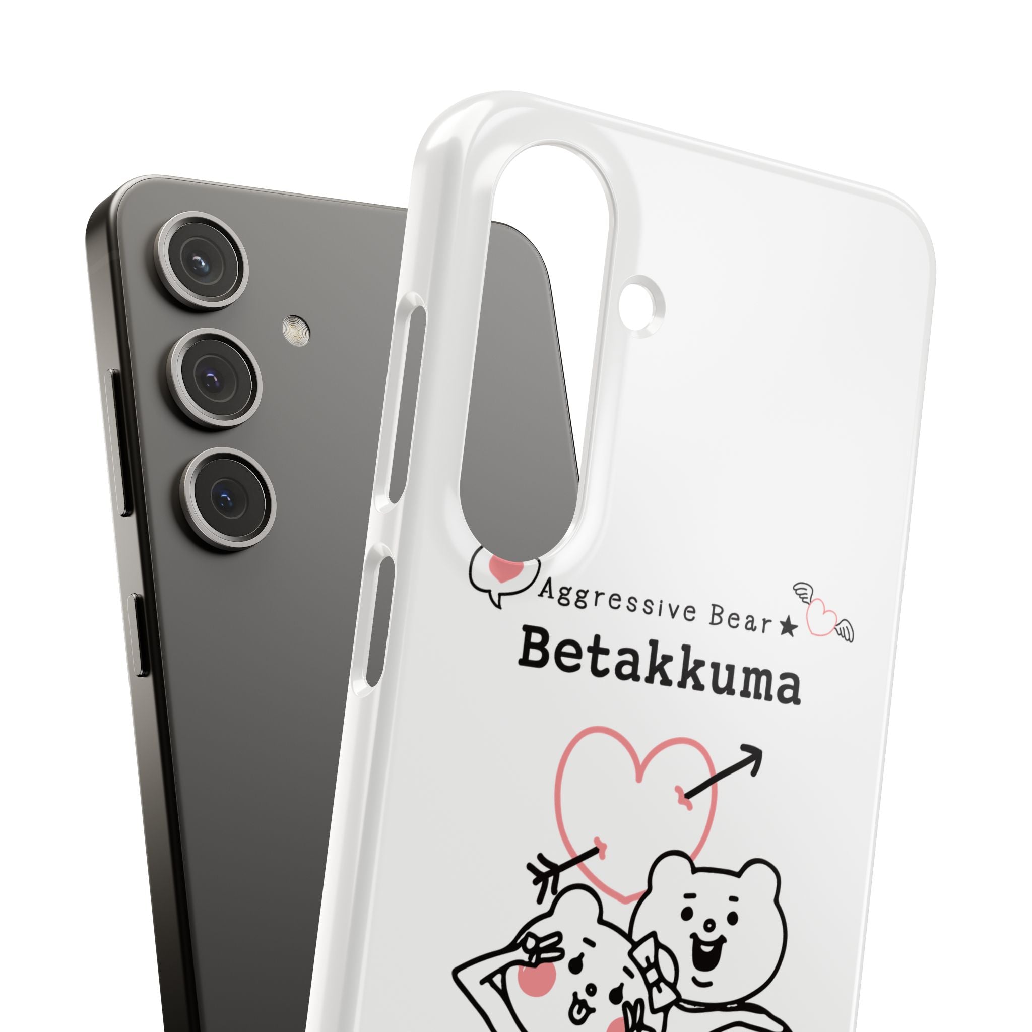 Betakkuma Arrow Heart Phone Case