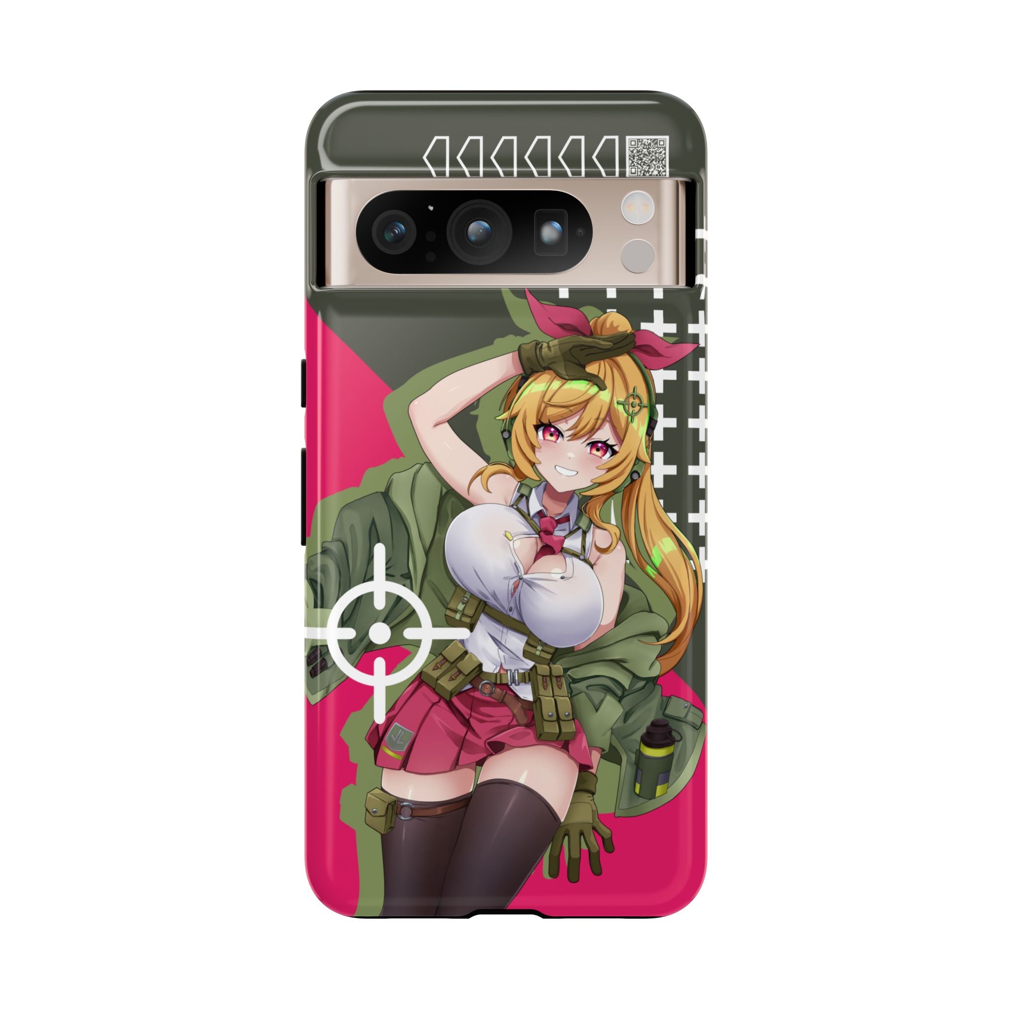 タレットガールズ - ロックオン スマホケース