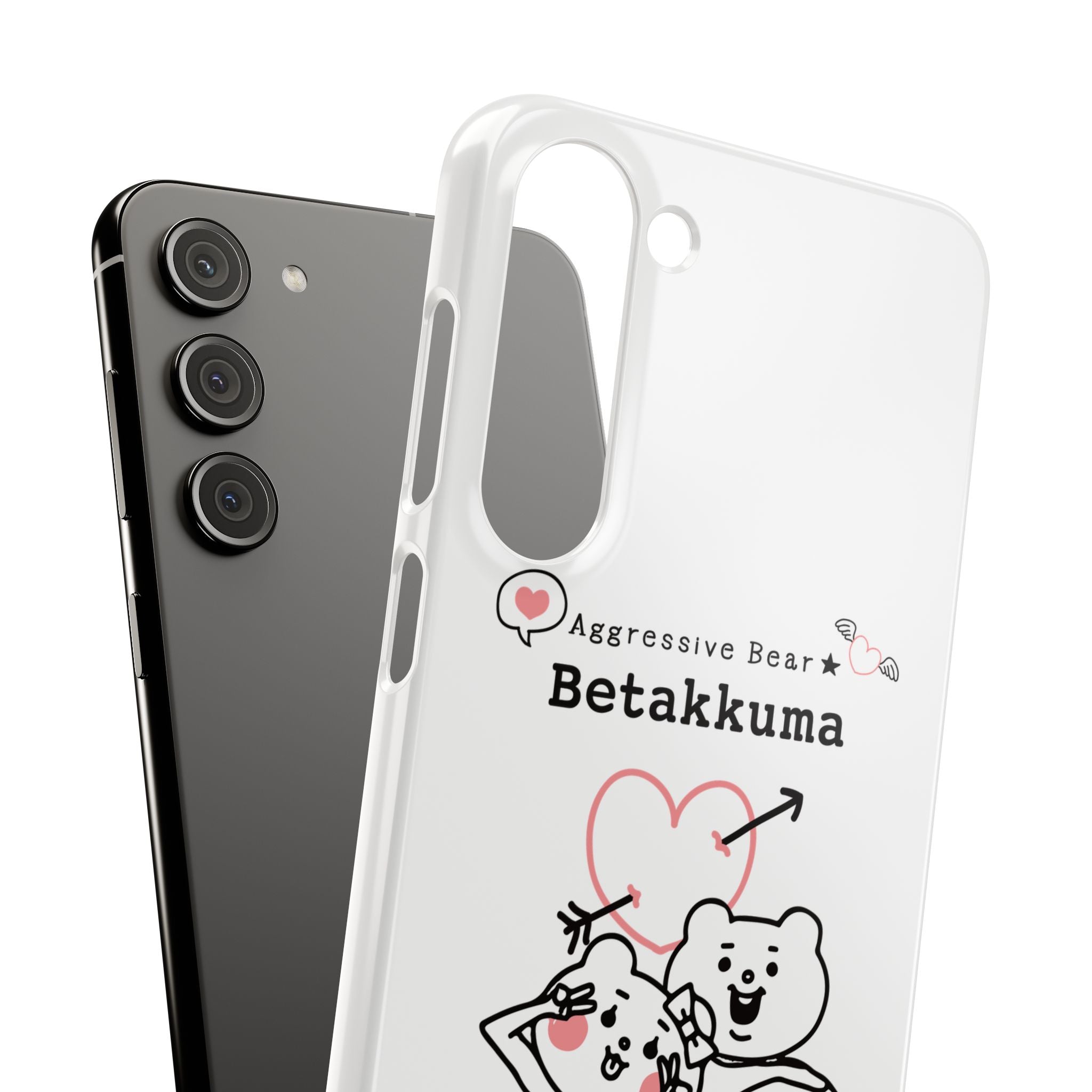 Betakkuma Arrow Heart Phone Case