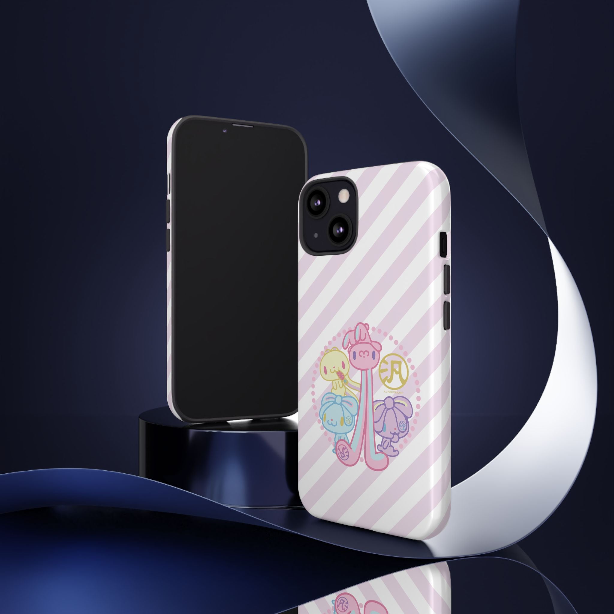 All Purpose Bunny Group Pastel Phone Case
