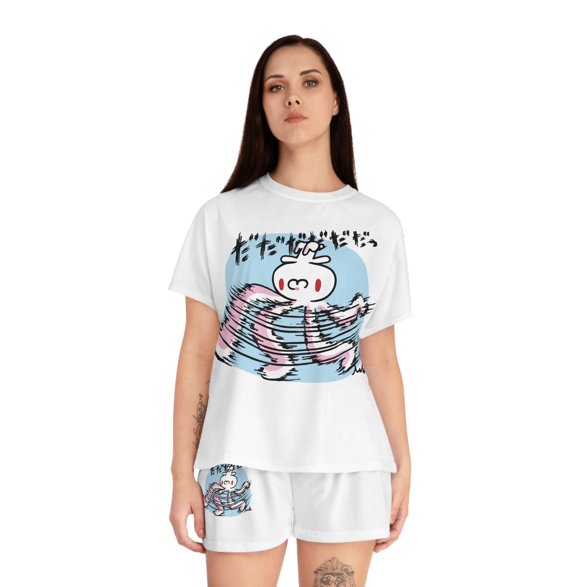 All Purpose Bunny Pastel Pals Pajama Set