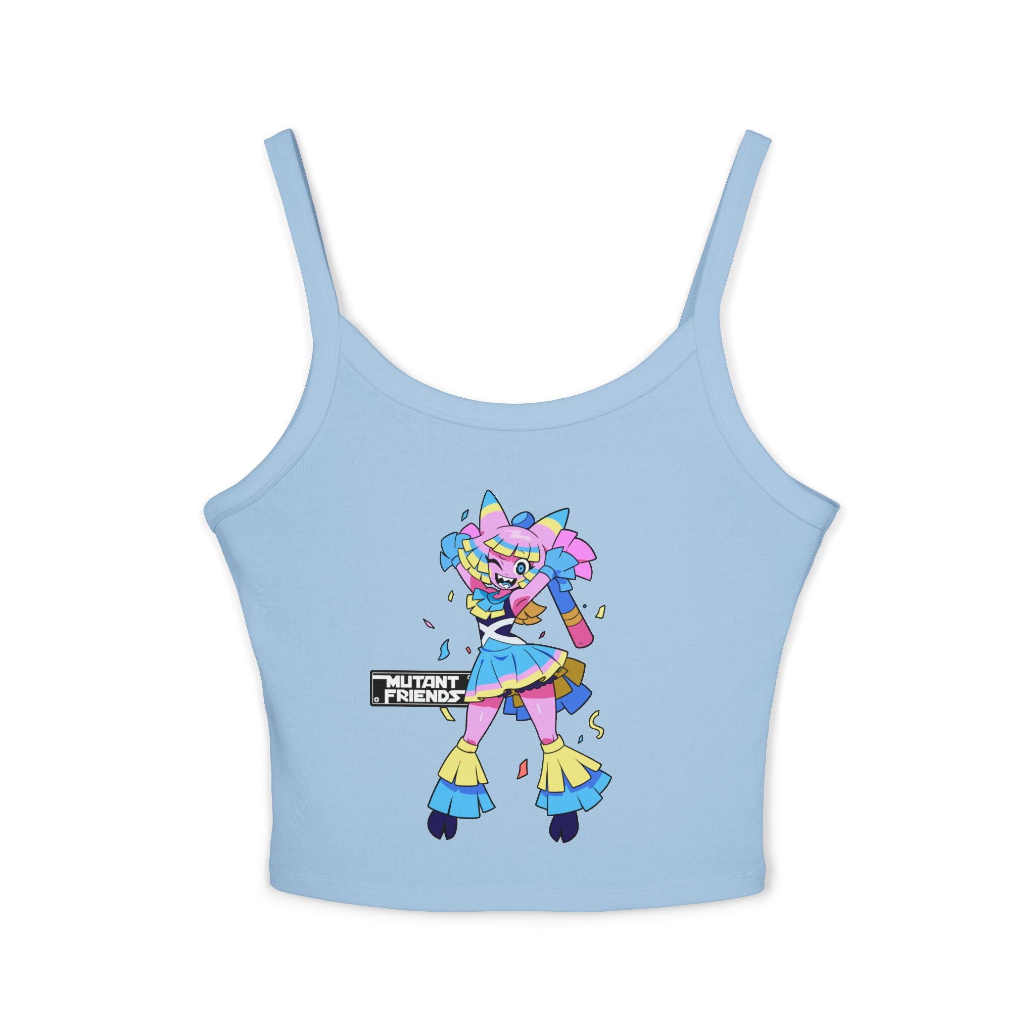 NelNal Mutant friends Spaghetti Strap Tank Top