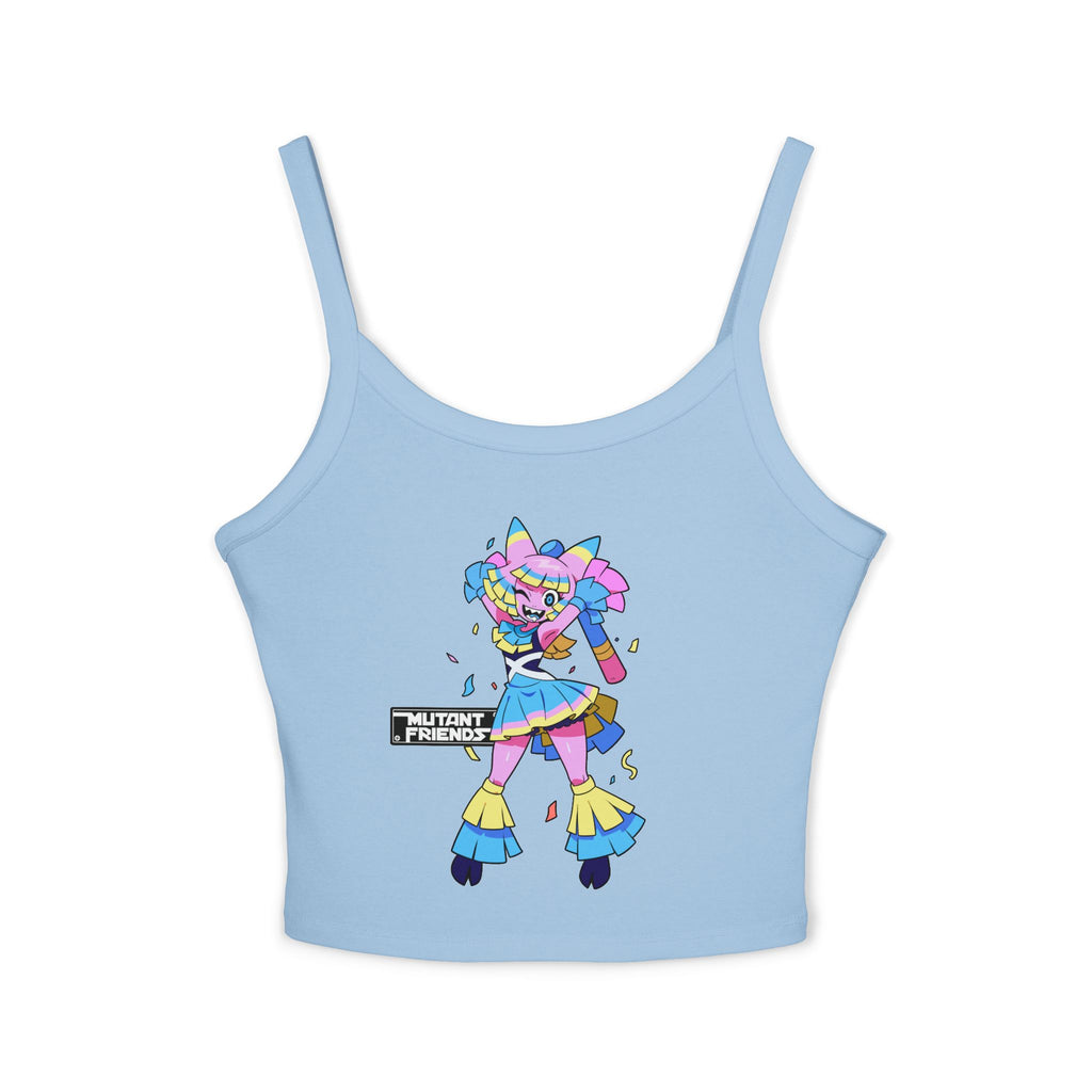 NelNal Mutant friends Spaghetti Strap Tank Top