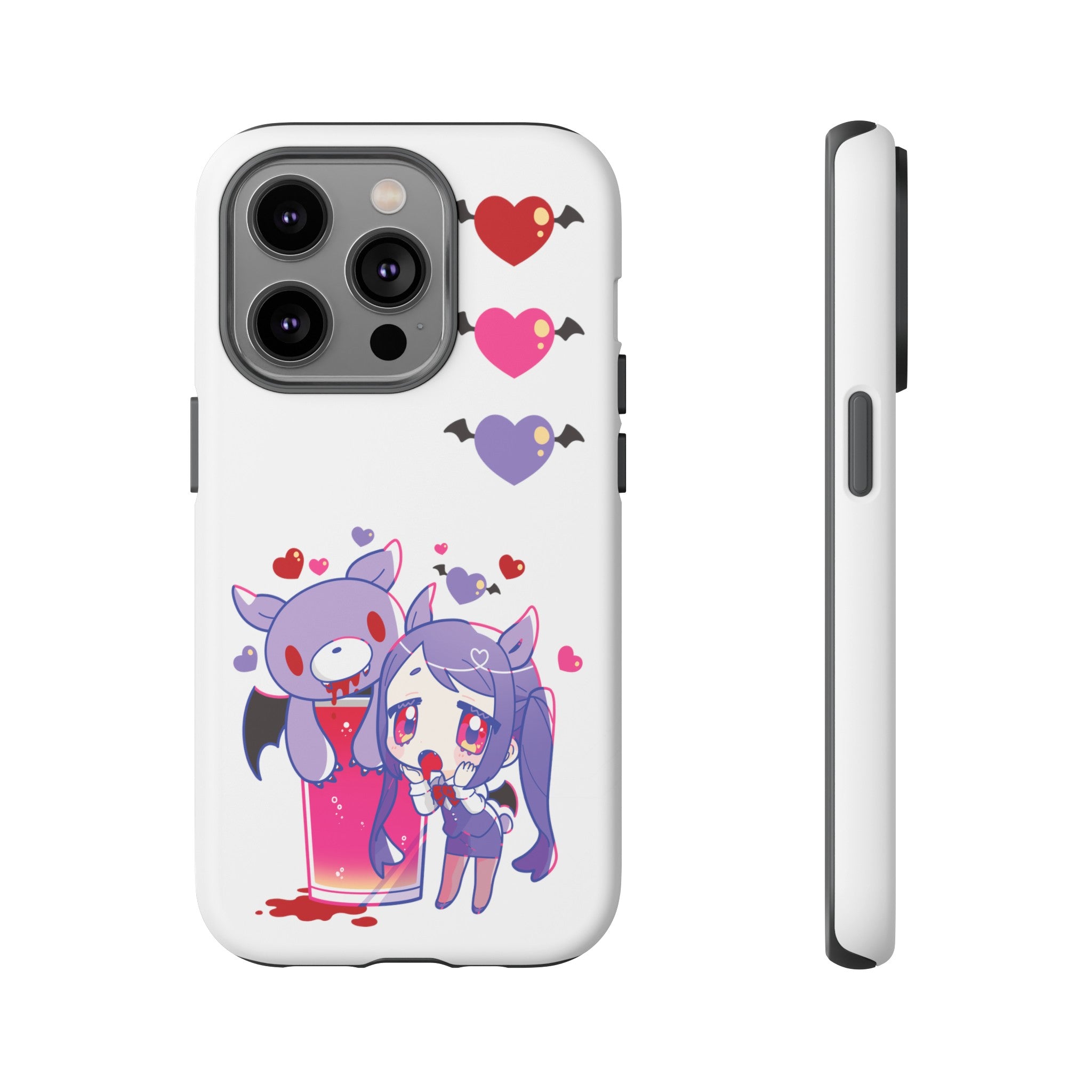 VA-11 HALL-A x Gloomy Bear Jill Phone Case - めれんげくん ver
