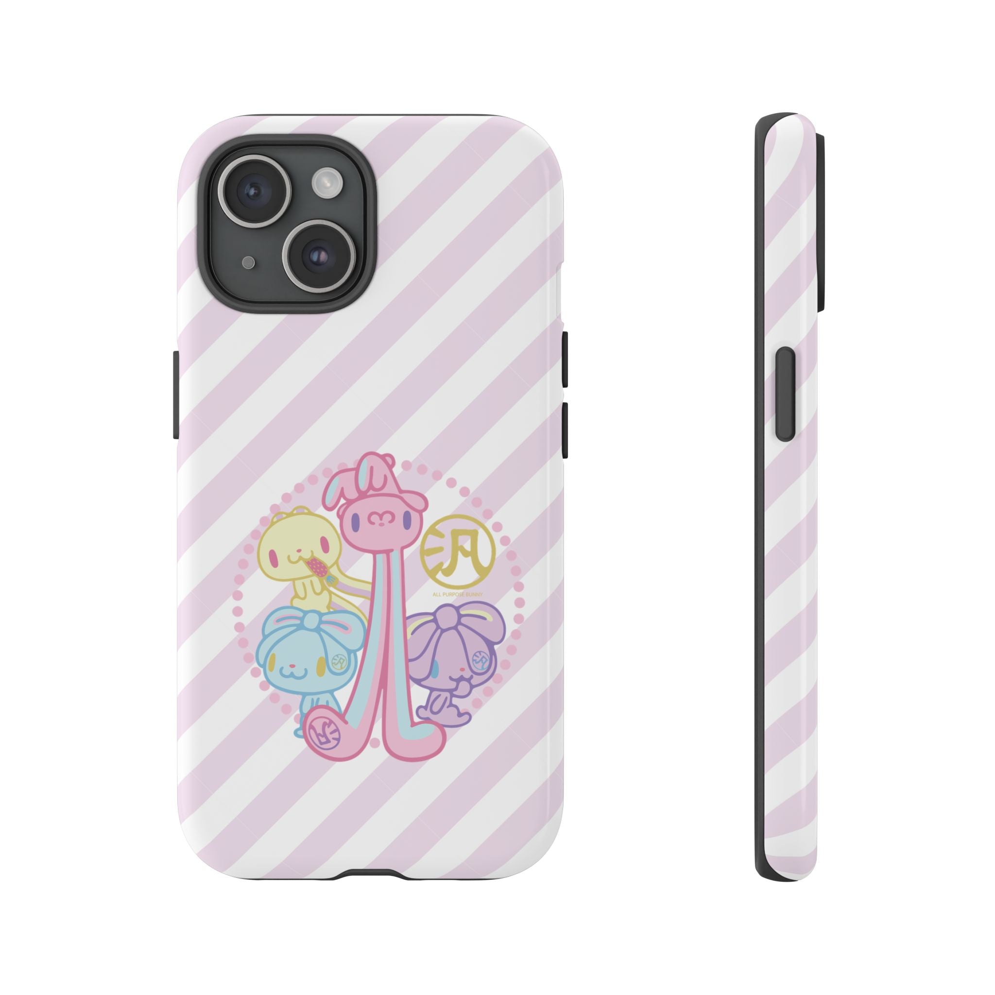 All Purpose Bunny Group Pastel Phone Case
