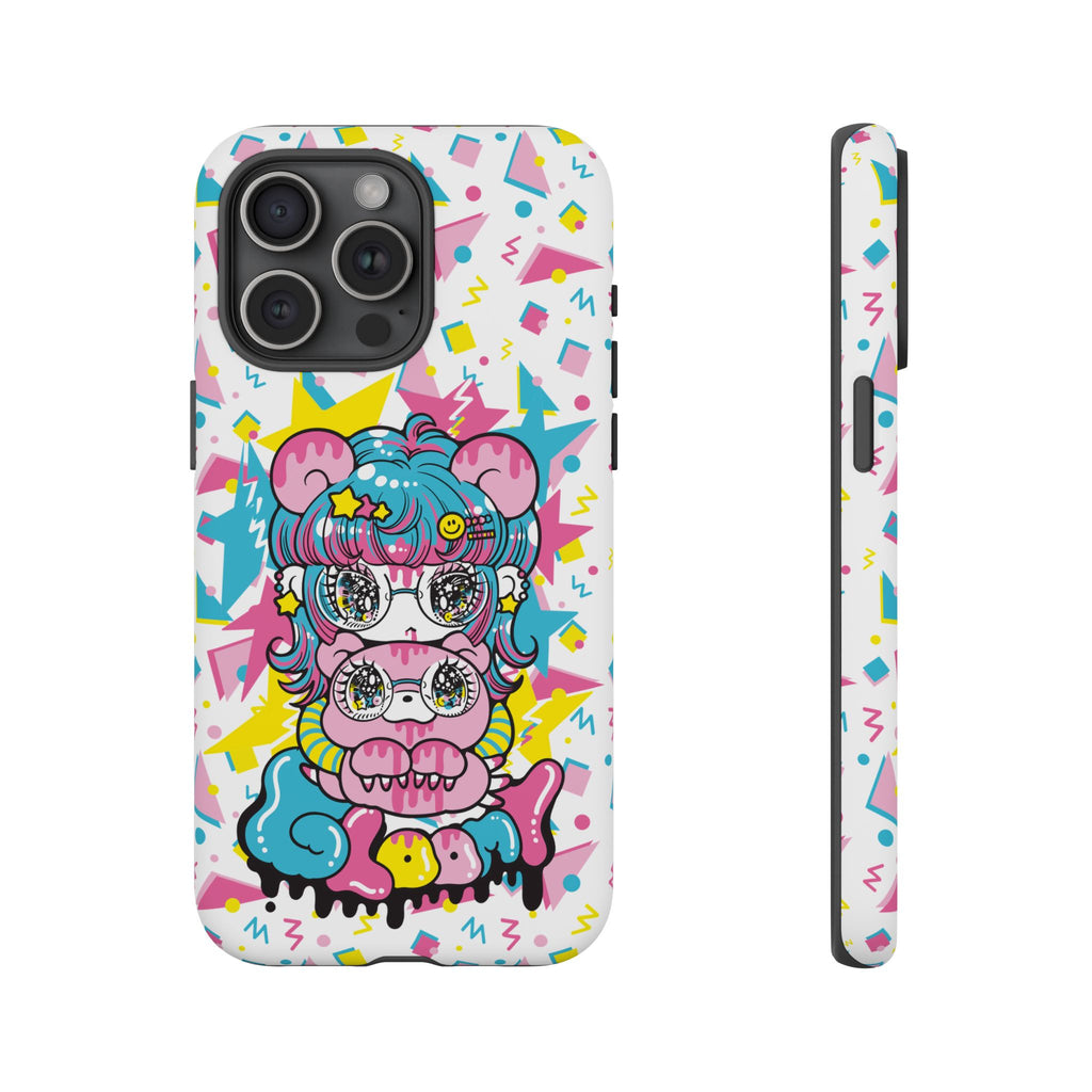 YURIE SEKIYA X GLOOMY BEAR ⭐️ FIRE GIRL PHONE CASE