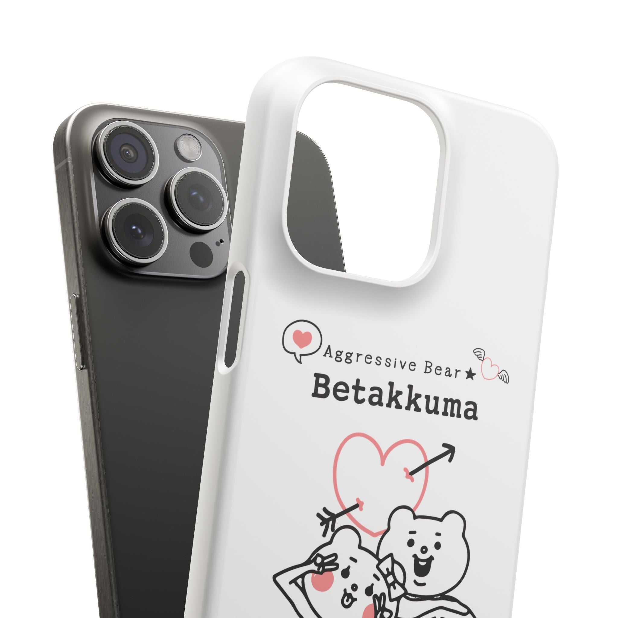 Betakkuma Arrow Heart Phone Case