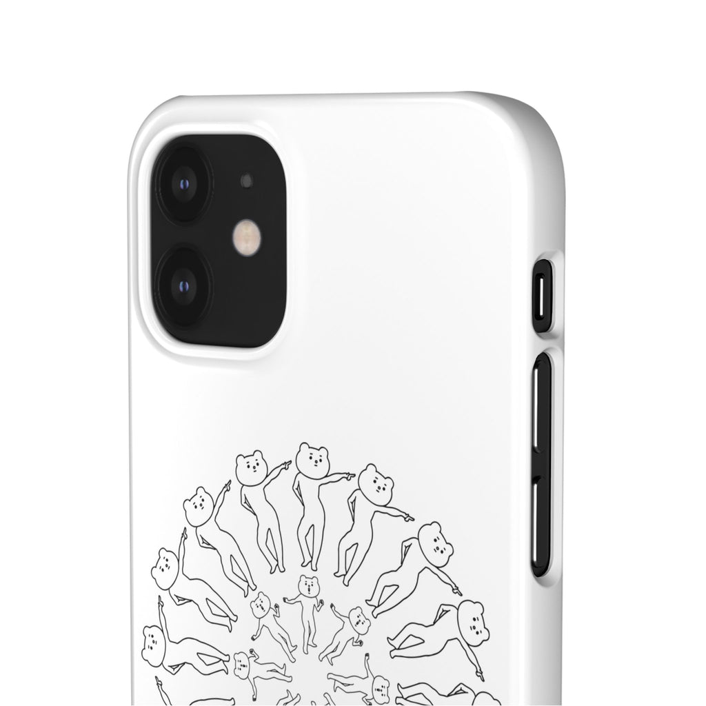 Betakkuma Swirl Pattern Phone Case