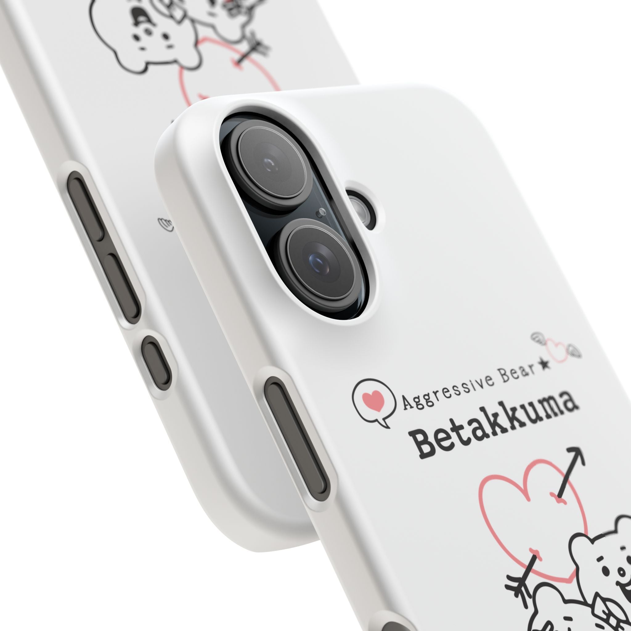 Betakkuma Arrow Heart Phone Case