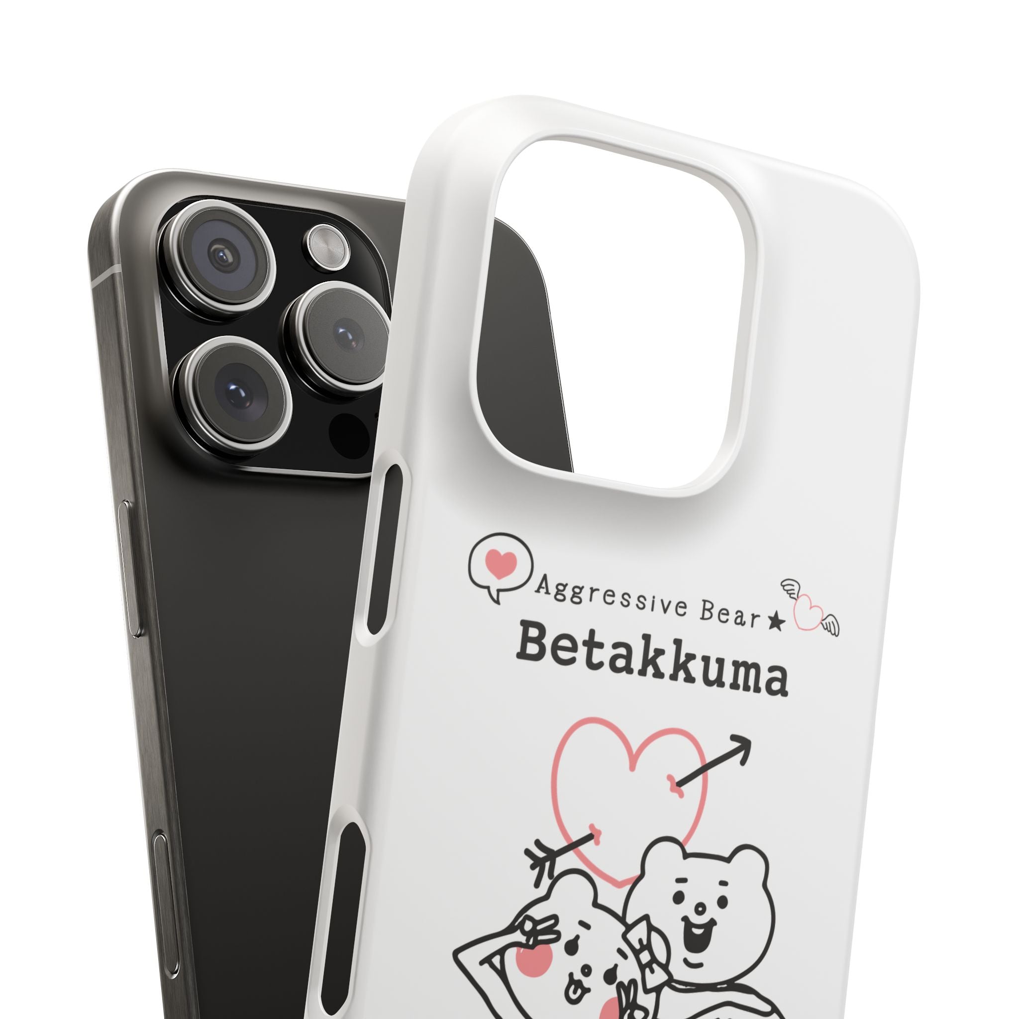 Betakkuma Arrow Heart Phone Case