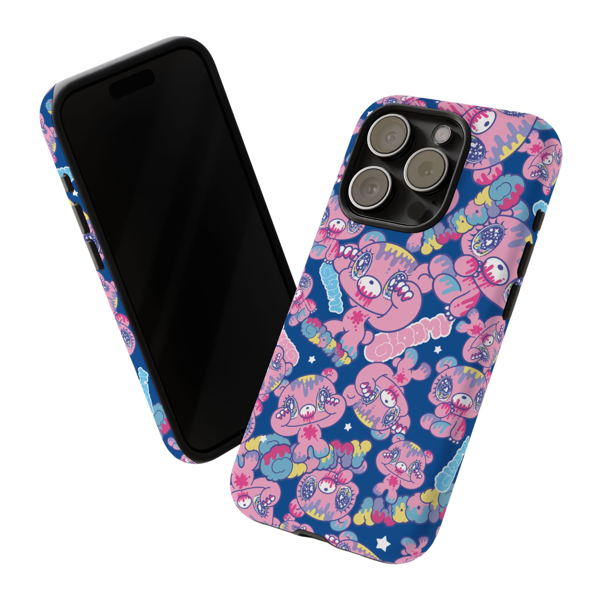 Yurie Sekiya x Gloomy Bear Blue Mania Phone Case