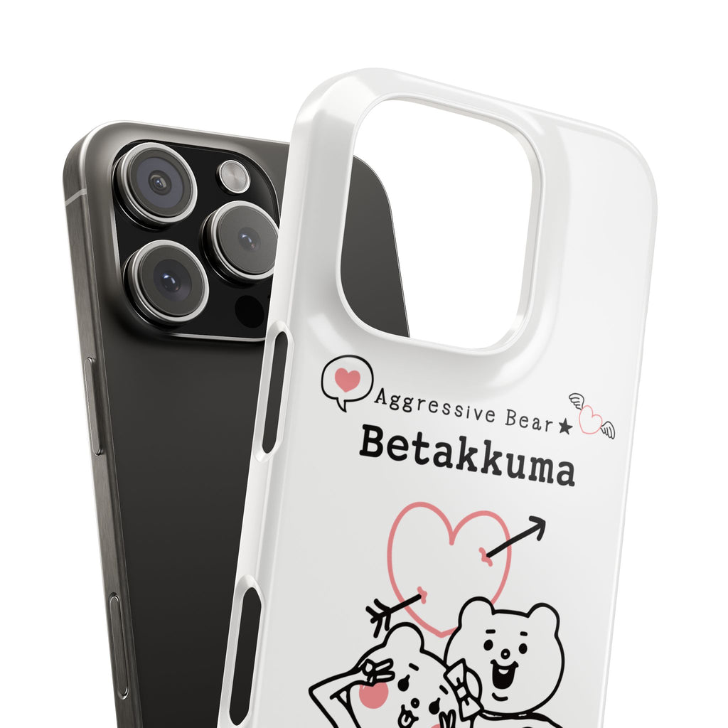 Betakkuma Arrow Heart Phone Case