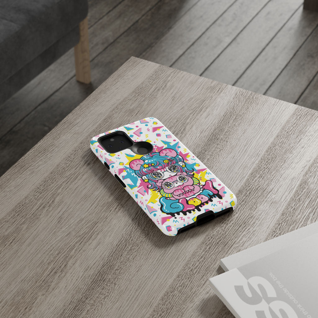YURIE SEKIYA X GLOOMY BEAR ⭐️ FIRE GIRL PHONE CASE