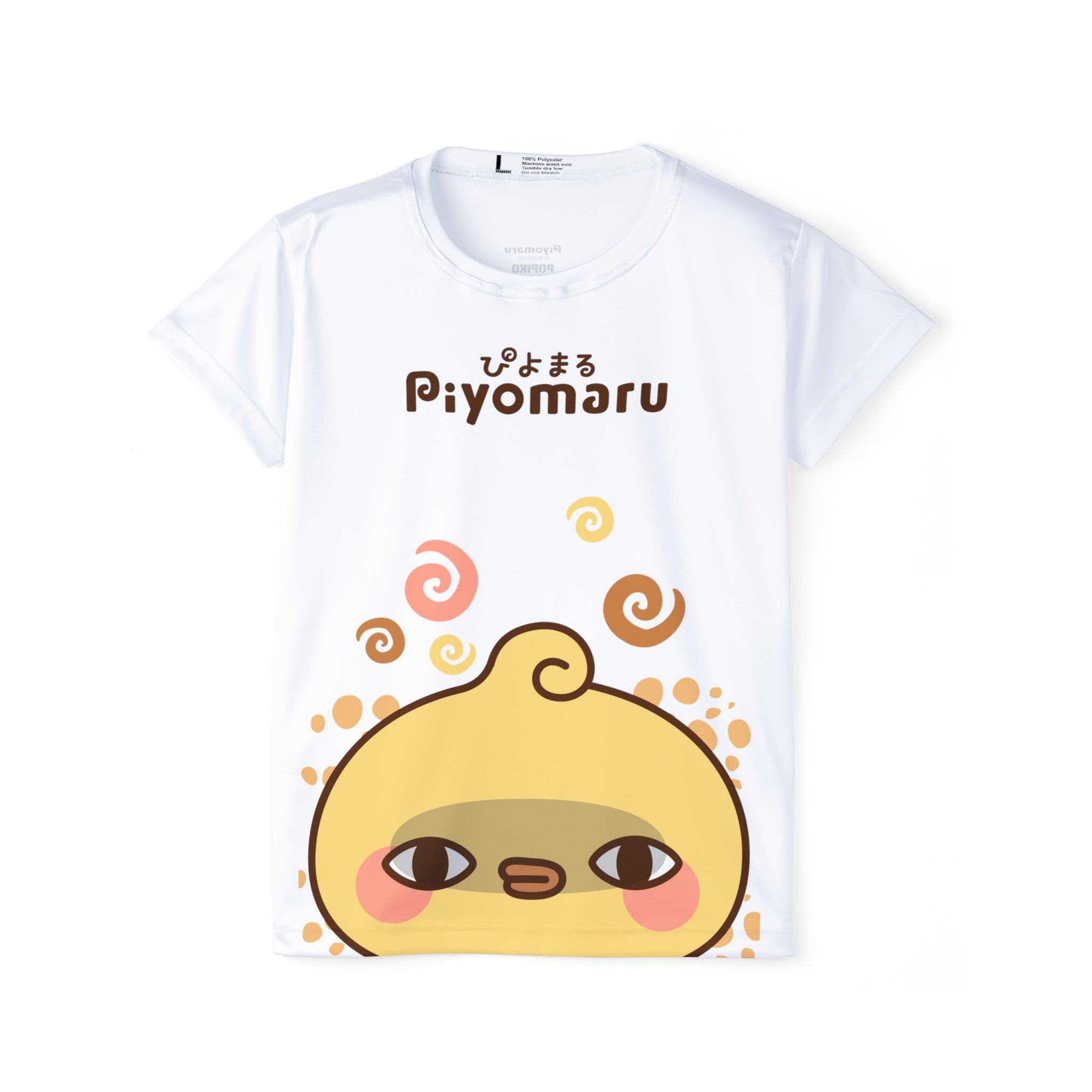 Piyomaru Swimming Giant Print T