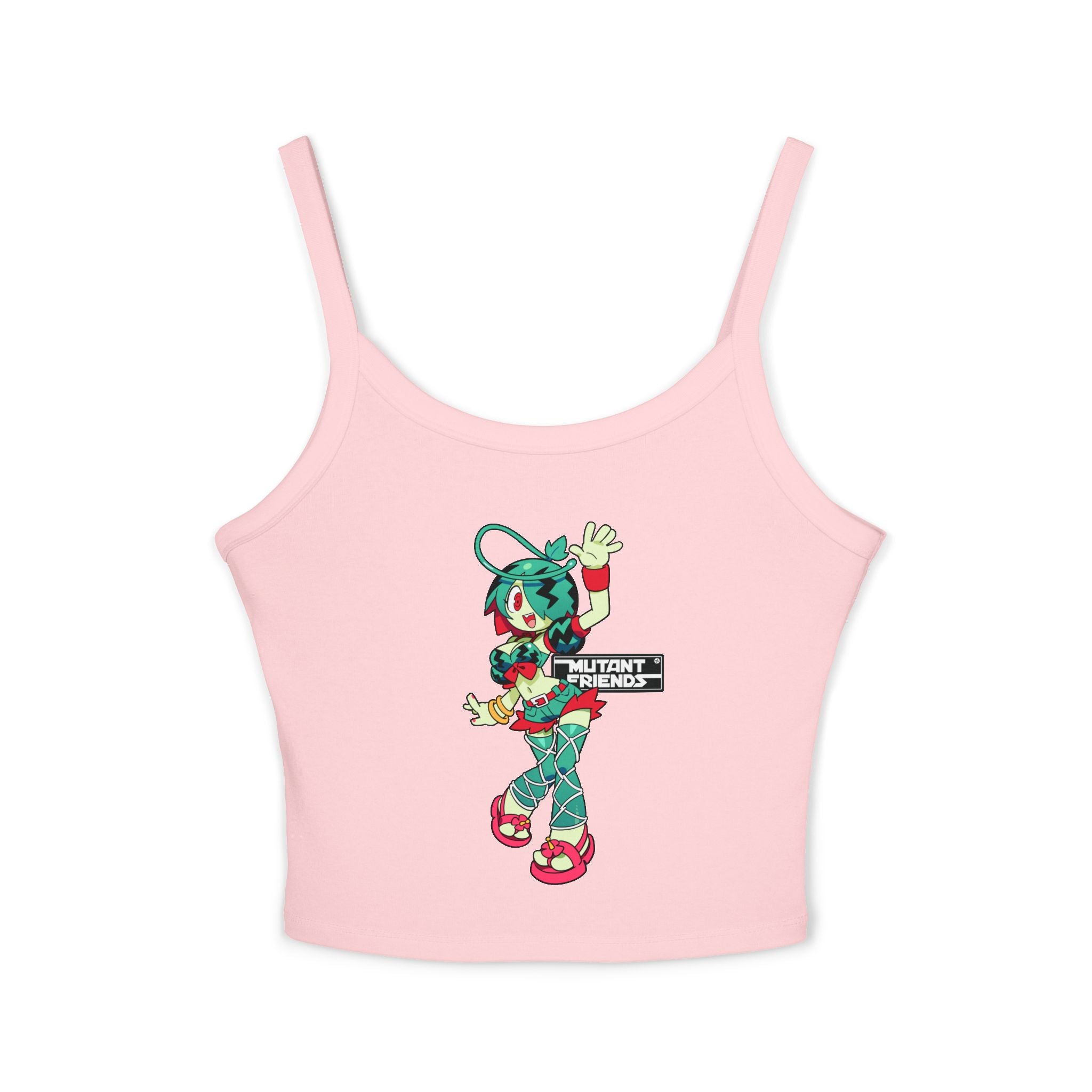 NelNal Mutant friends Spaghetti Strap Tank Top