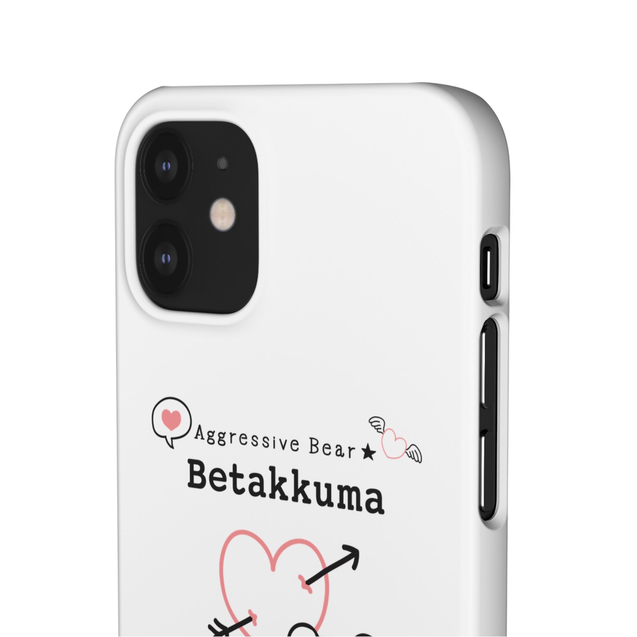 Betakkuma Arrow Heart Phone Case