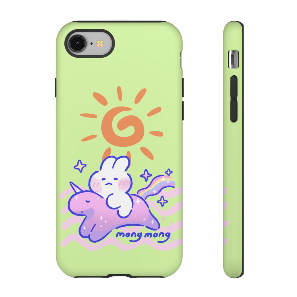 Lovely Mong Mong Ride a Unicorn Phone Case