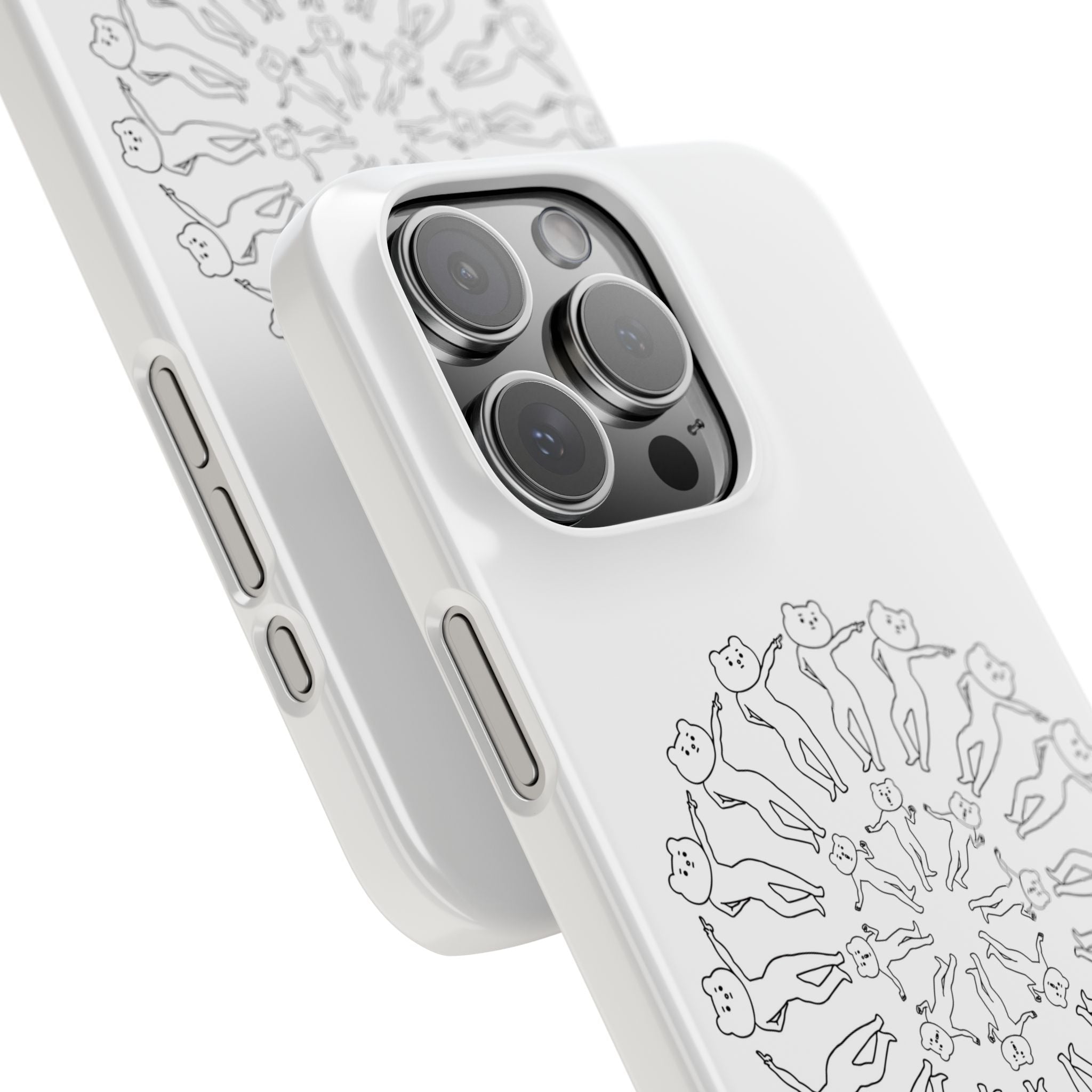 Betakkuma Swirl Pattern Phone Case