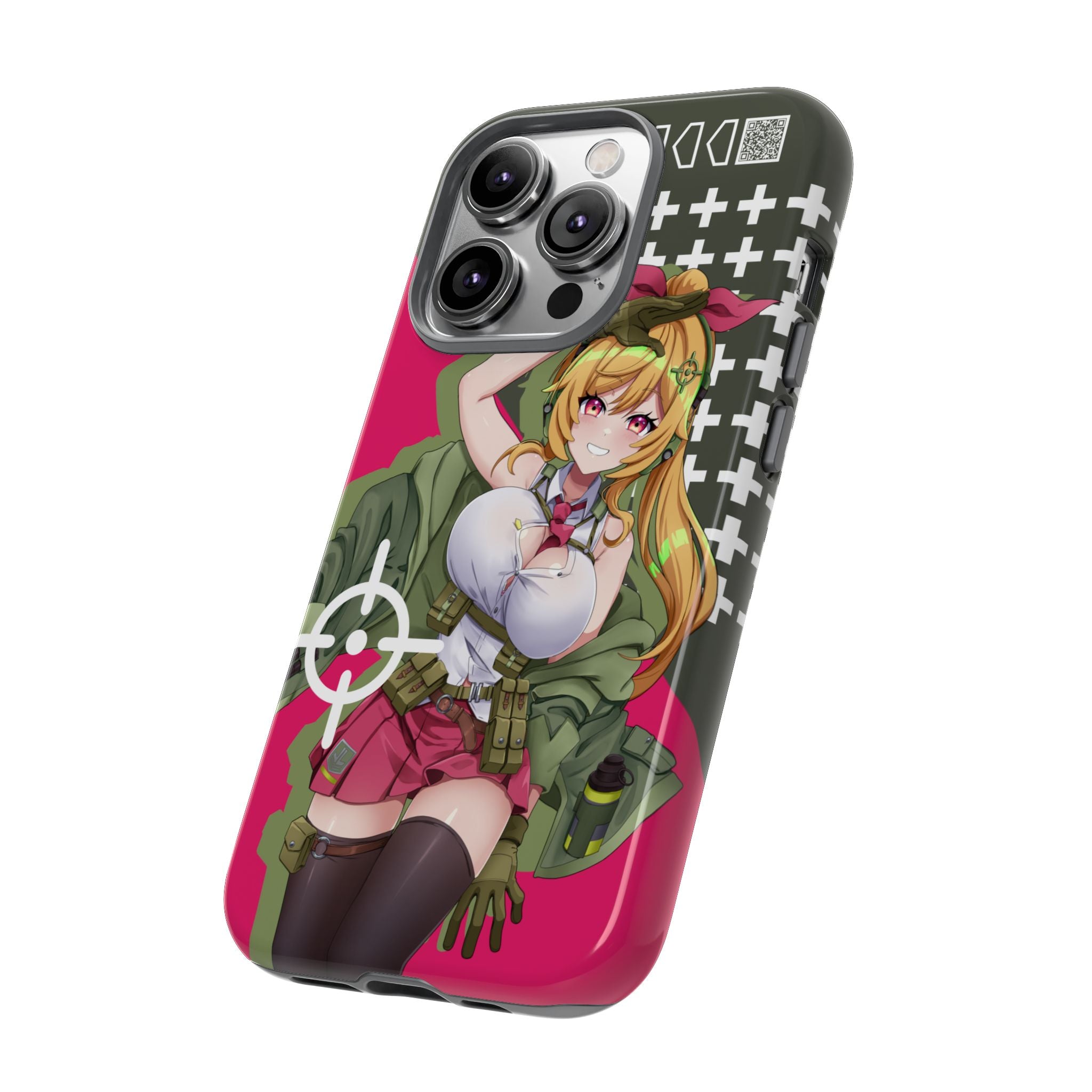 タレットガールズ - ロックオン スマホケース