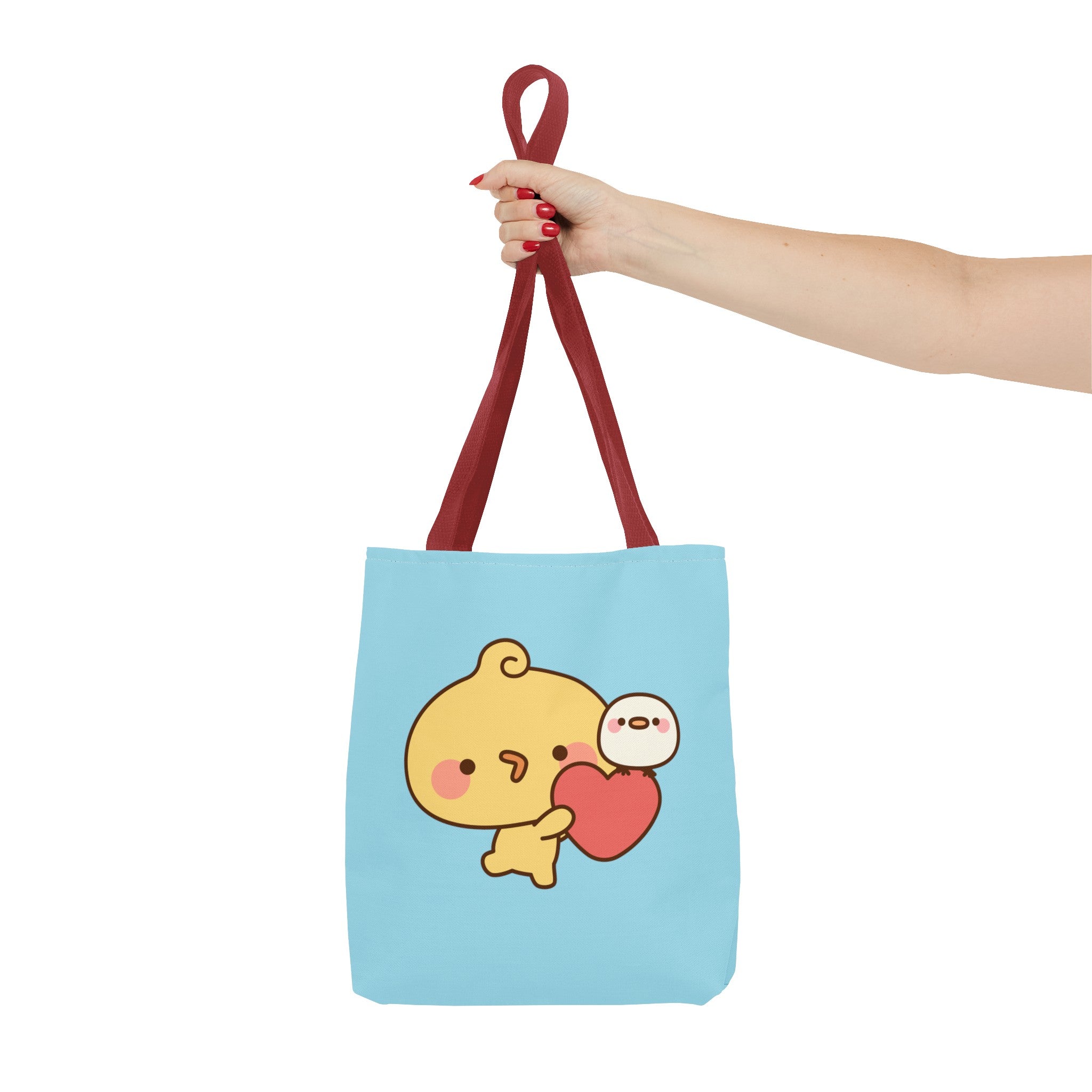 Piyomaru Heart Tote Bag