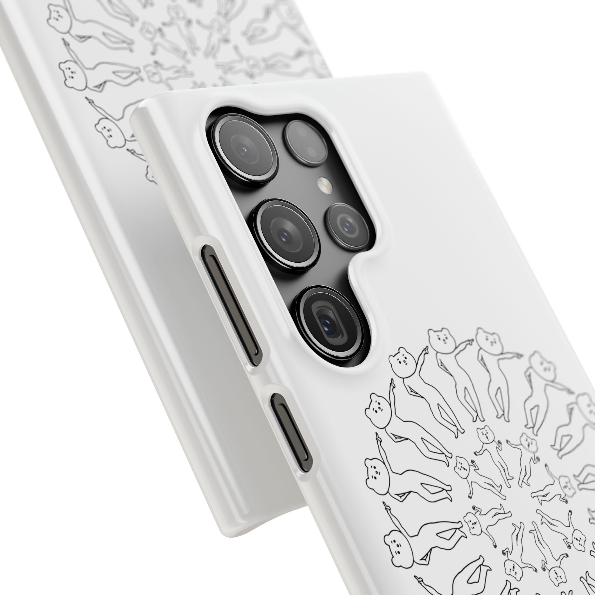 Betakkuma Swirl Pattern Phone Case