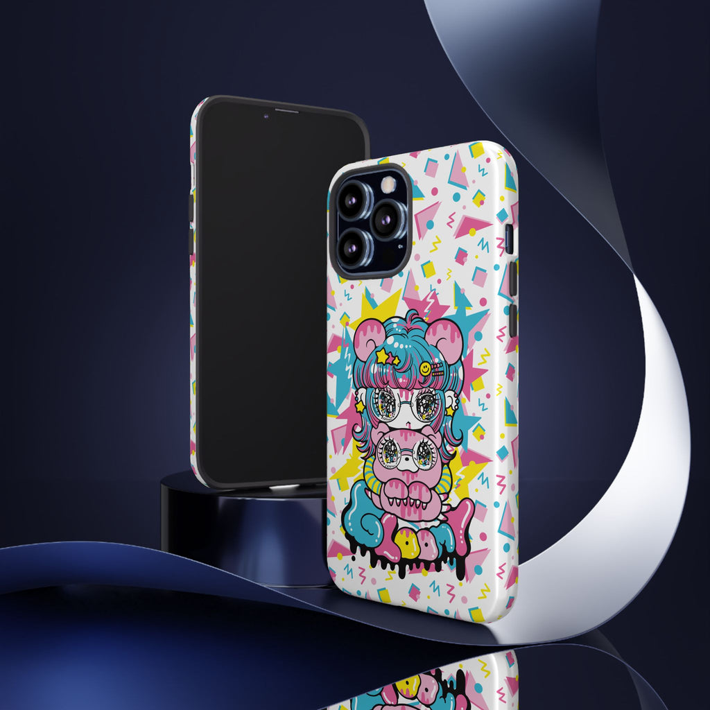 YURIE SEKIYA X GLOOMY BEAR ⭐️ FIRE GIRL PHONE CASE