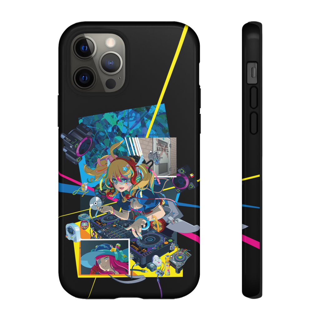 Hypersonic Music Club DJ VAL - Tough Phone Case