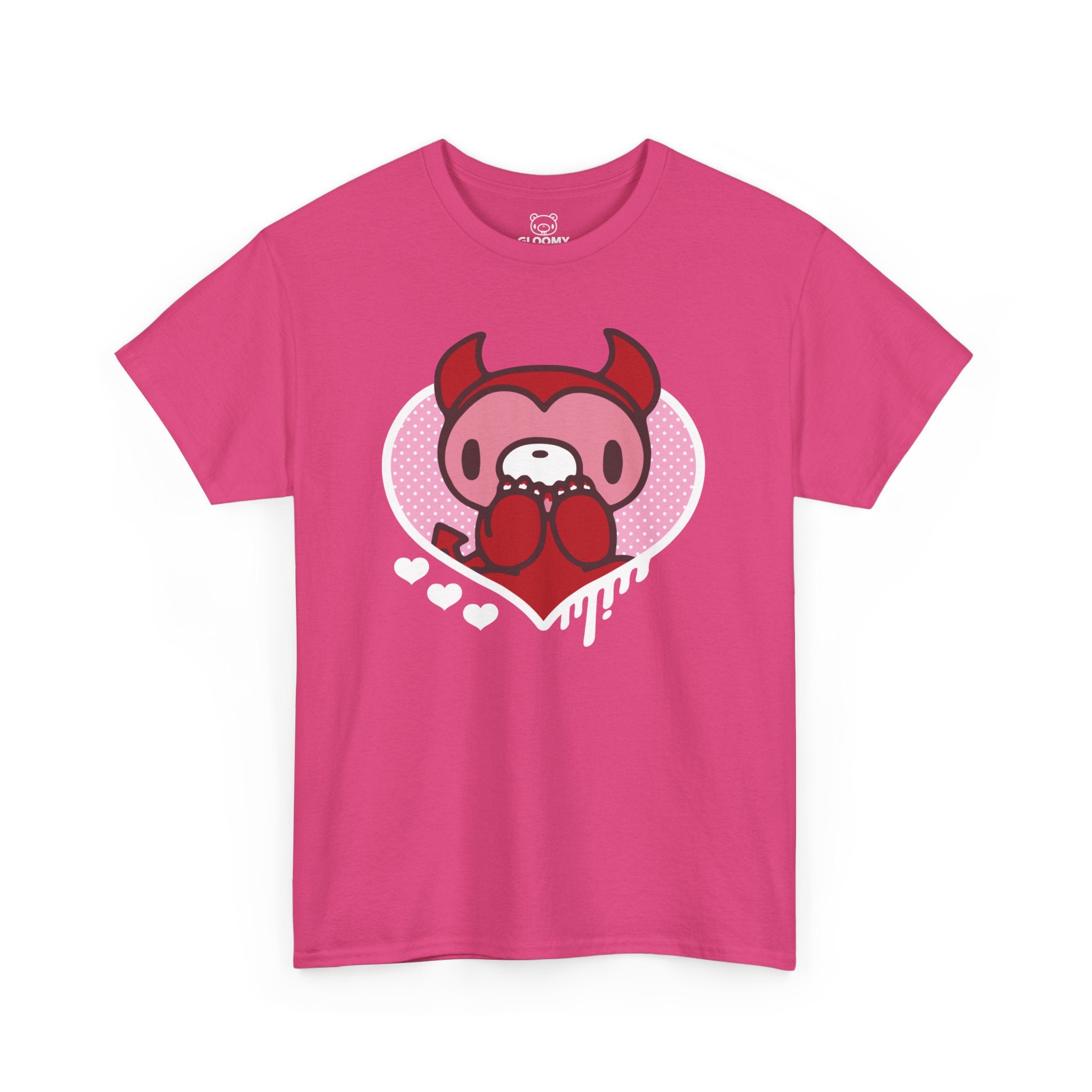 Valentine's Day Devil Gloomy Bear Tee
