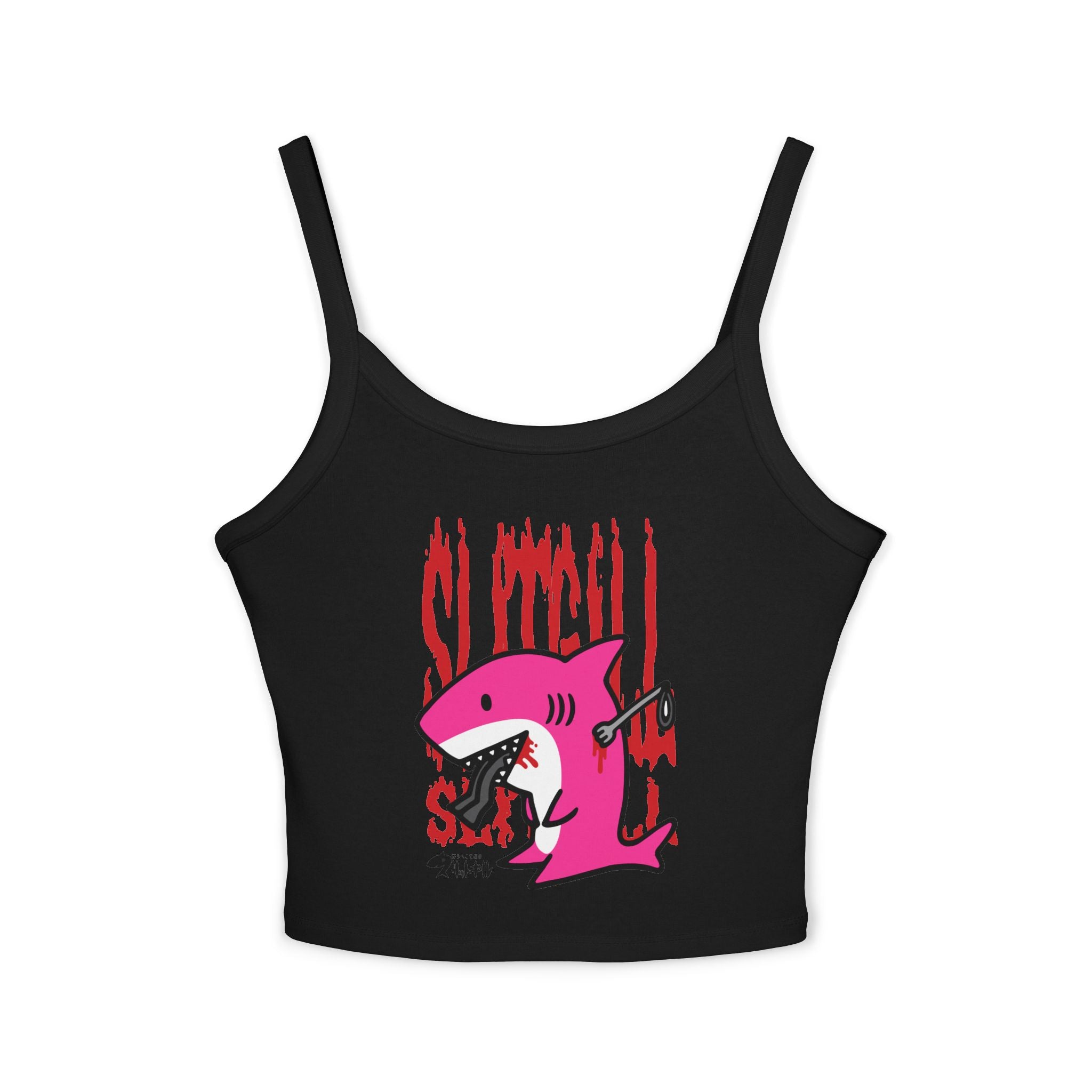 Slitgill Pink Spaghetti Strap Tank Top