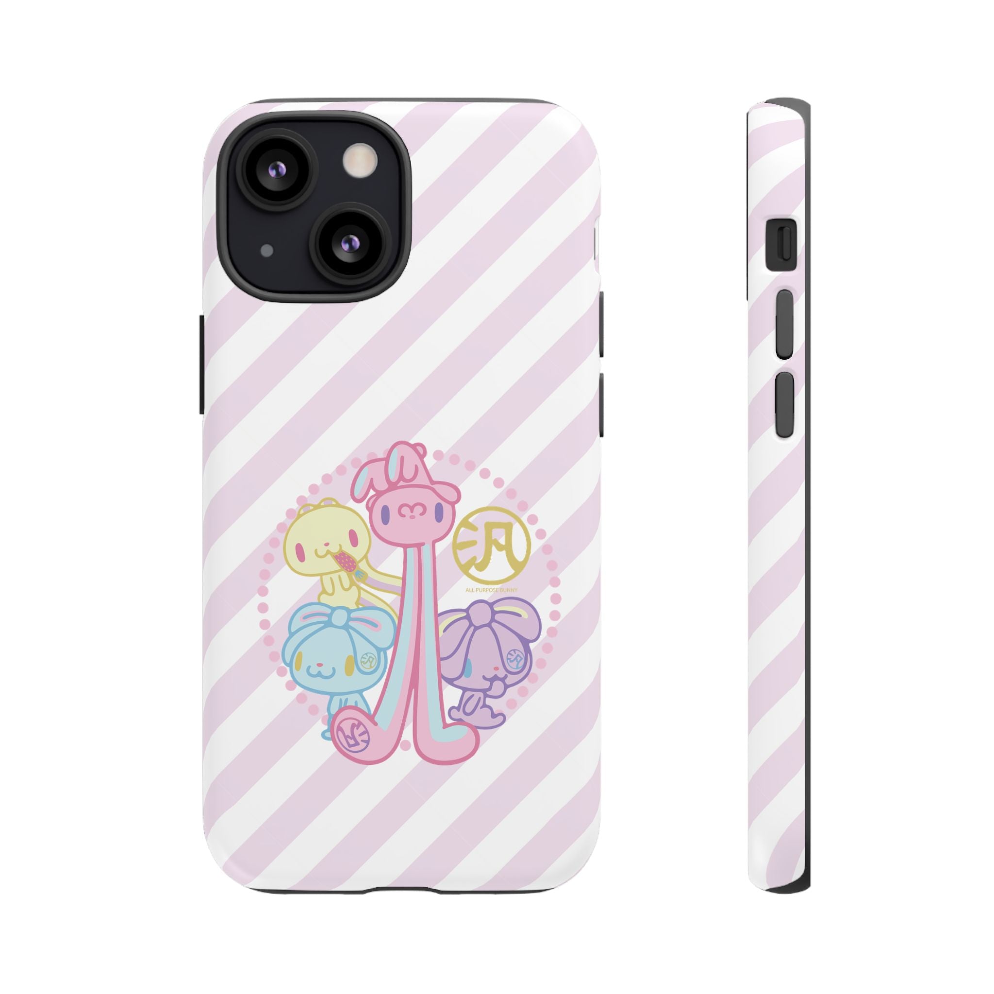 All Purpose Bunny Group Pastel Phone Case