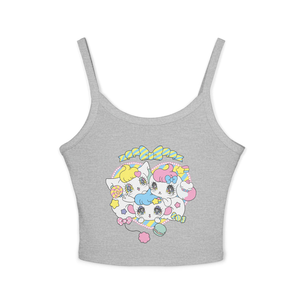 Pero Pero Spaghetti Strap Tank Top