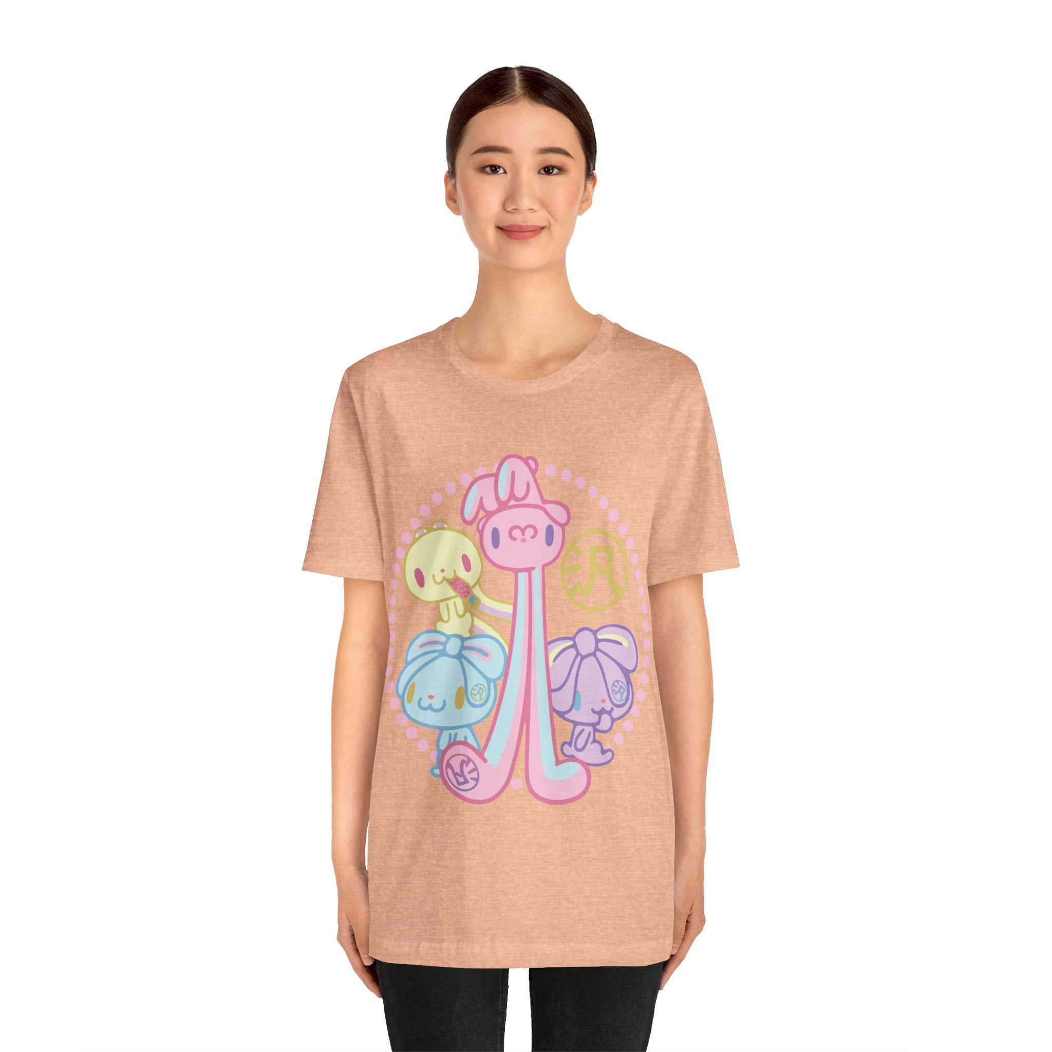 Group Pastel All Purpose Bunny - Unisex Tee
