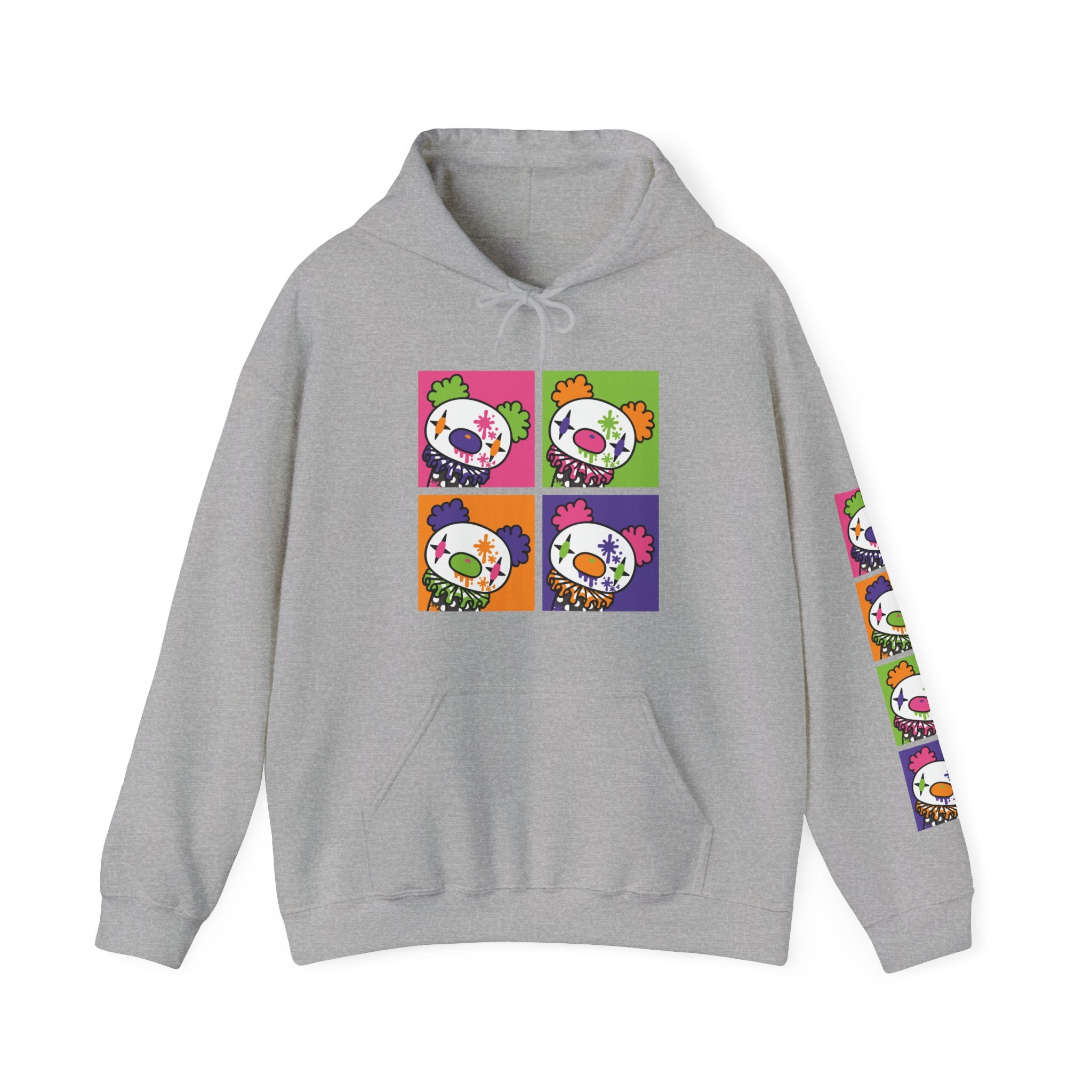 Gloomy Clown Multicolor Hoodie