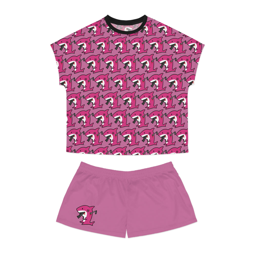 Slit Gill Pink Pajama Set