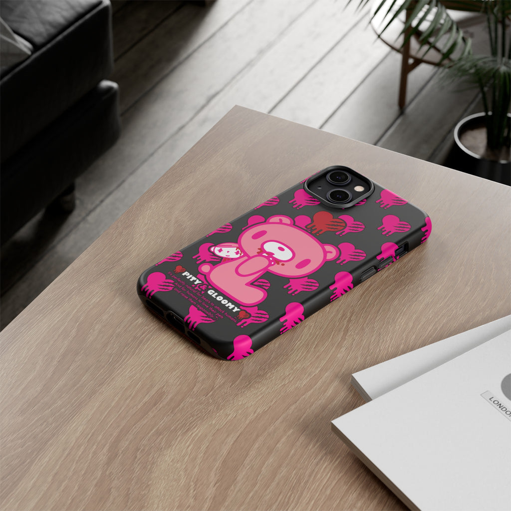 Gloomy Bear Pink Phone Case