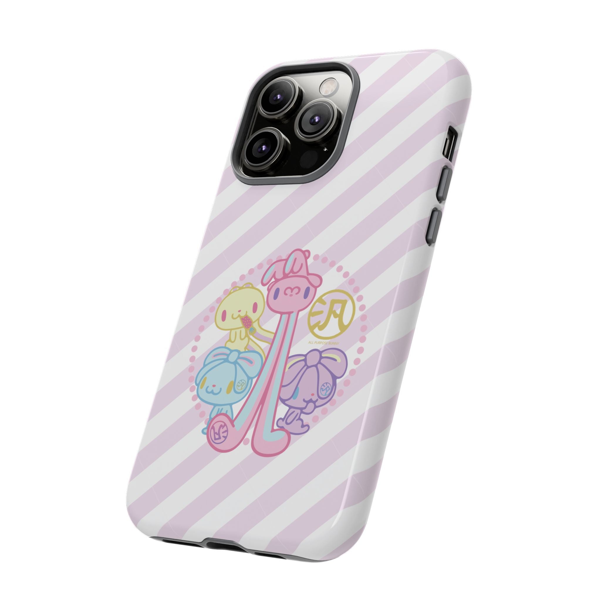 All Purpose Bunny Group Pastel Phone Case